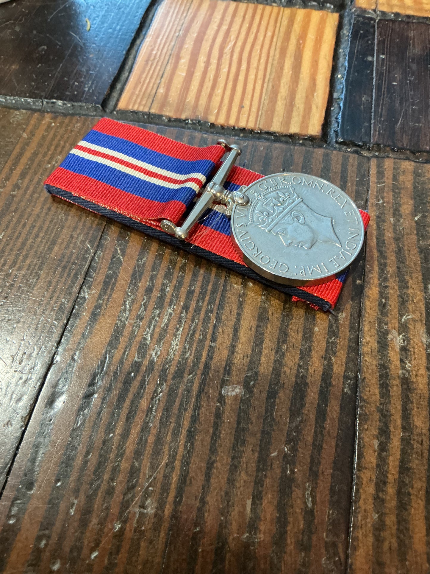 WW11 1939- 45 Canadian War medal Court Mounted with ribbon