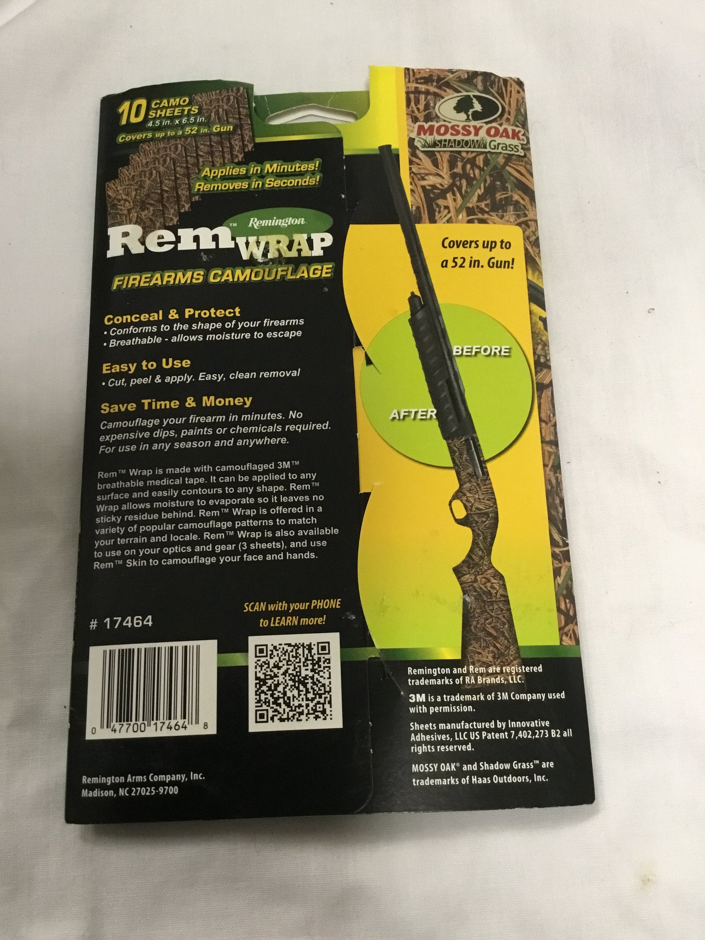 Remington REM WRAP 10 Camouflage Sheets