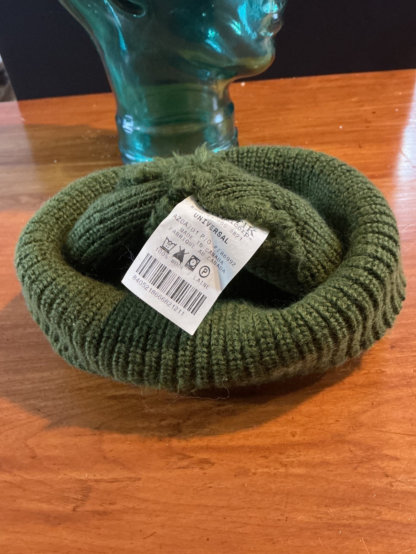Vintage Canadian Army Wool Toque/Watch Cap