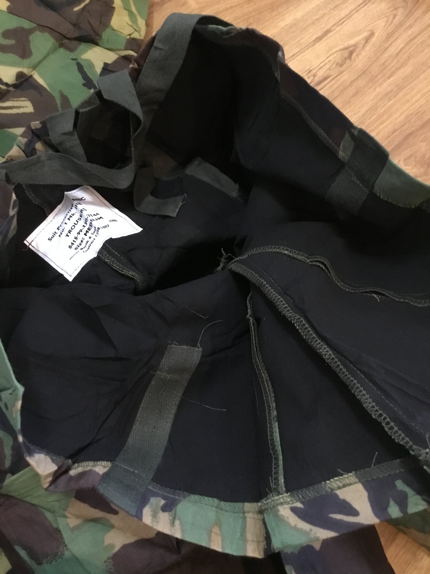 British 2 Piece DPM Pattern Chemical Suit