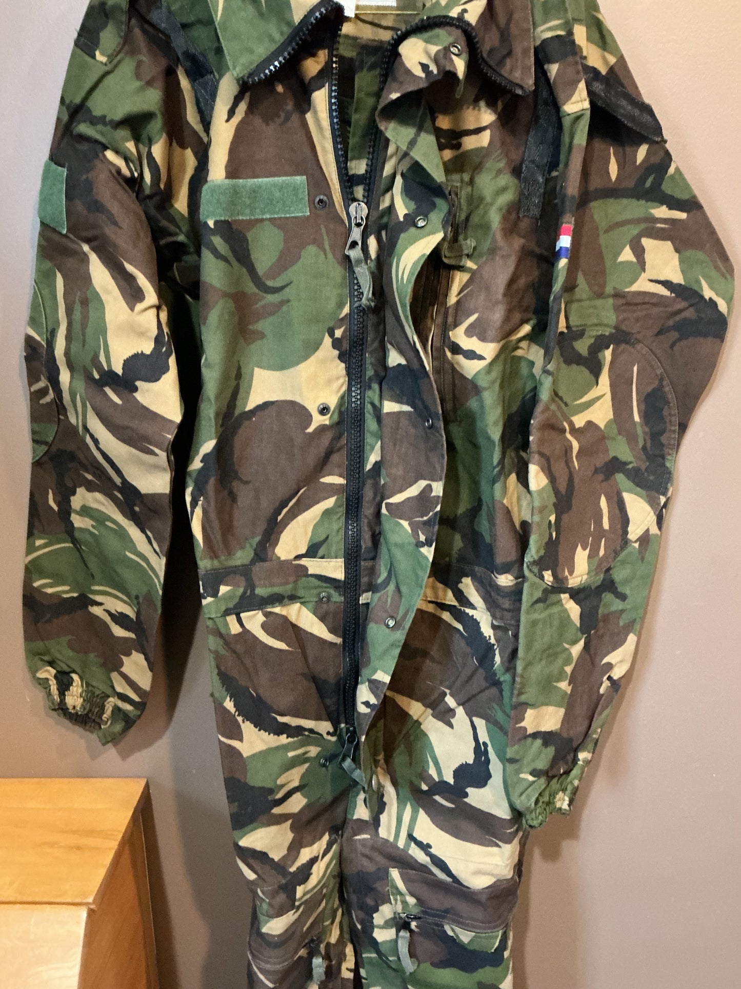 Dutch Military DPM Pattern Tank Suit