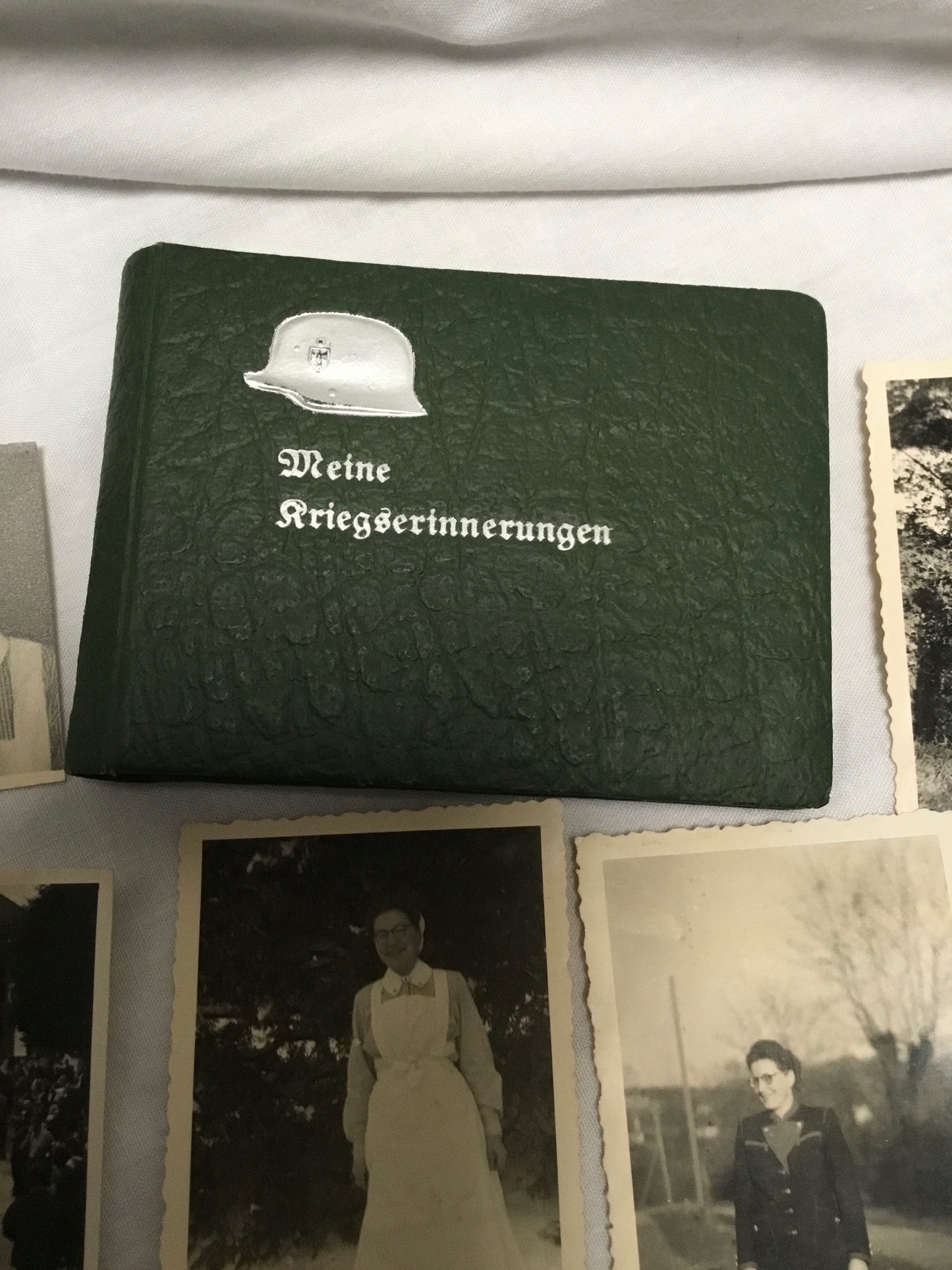 WW11 German Photo Album plus 14 Photos