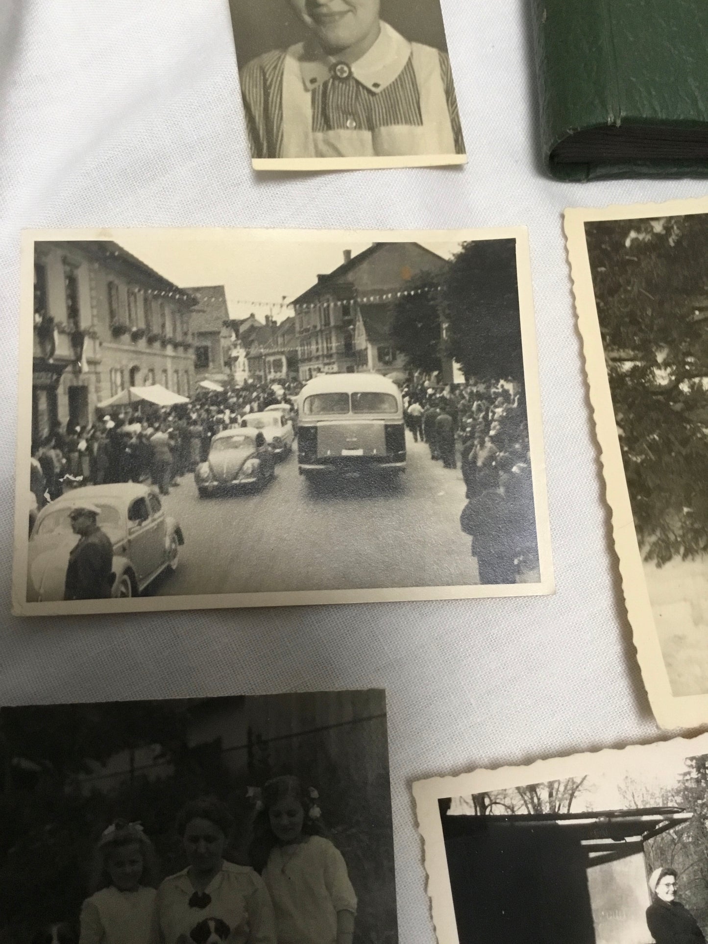 WW11 German Photo Album plus 14 Photos