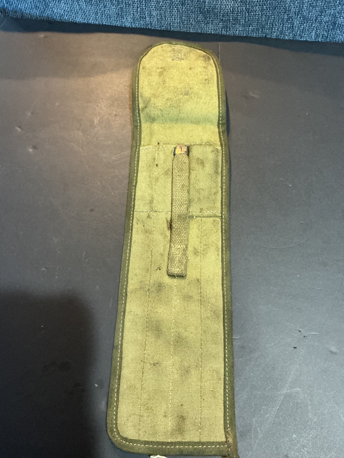 US WWII M1 GARAND CLEANING KIT CANVAS CASE