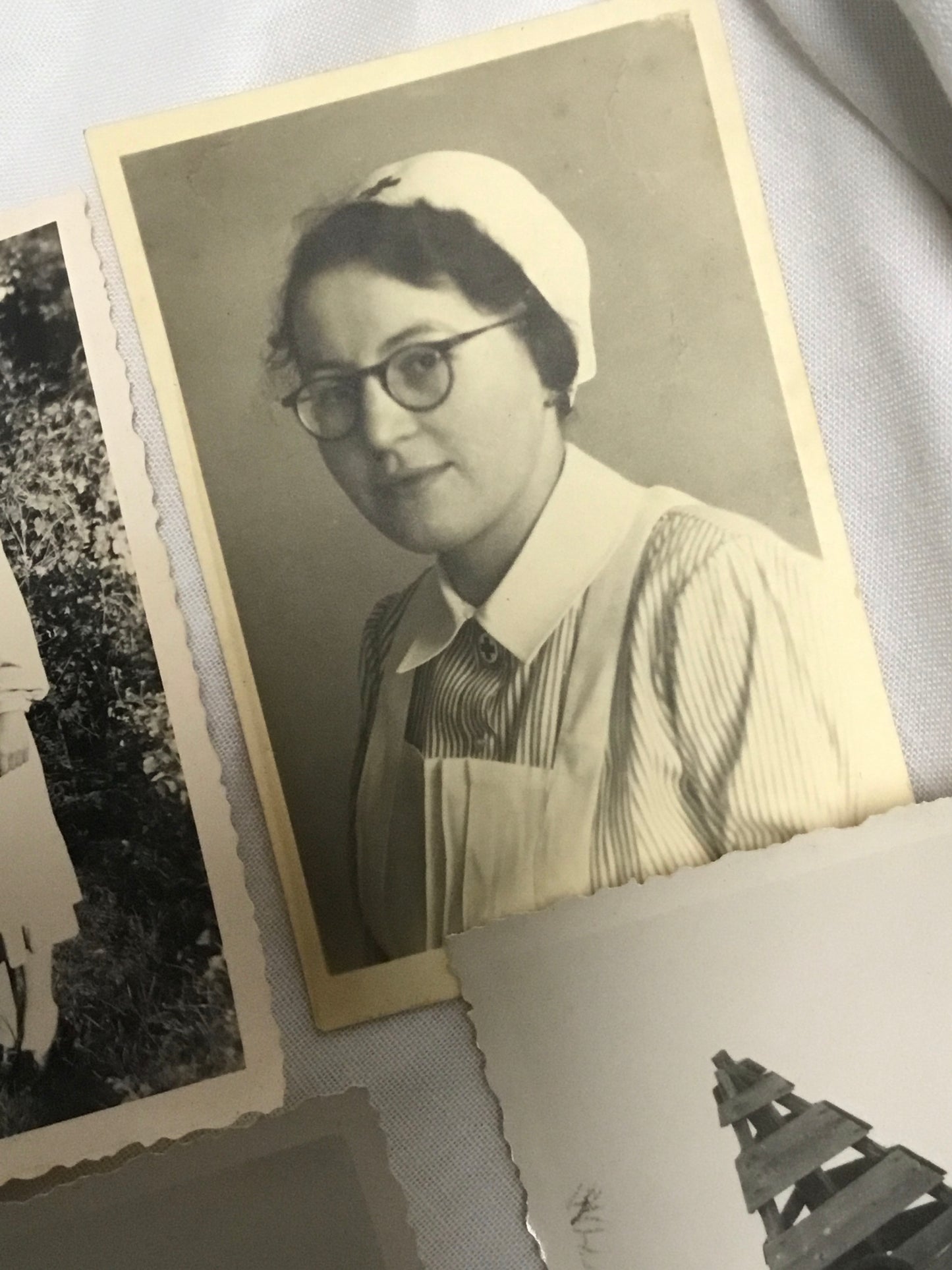 WW11 German Photo Album plus 14 Photos