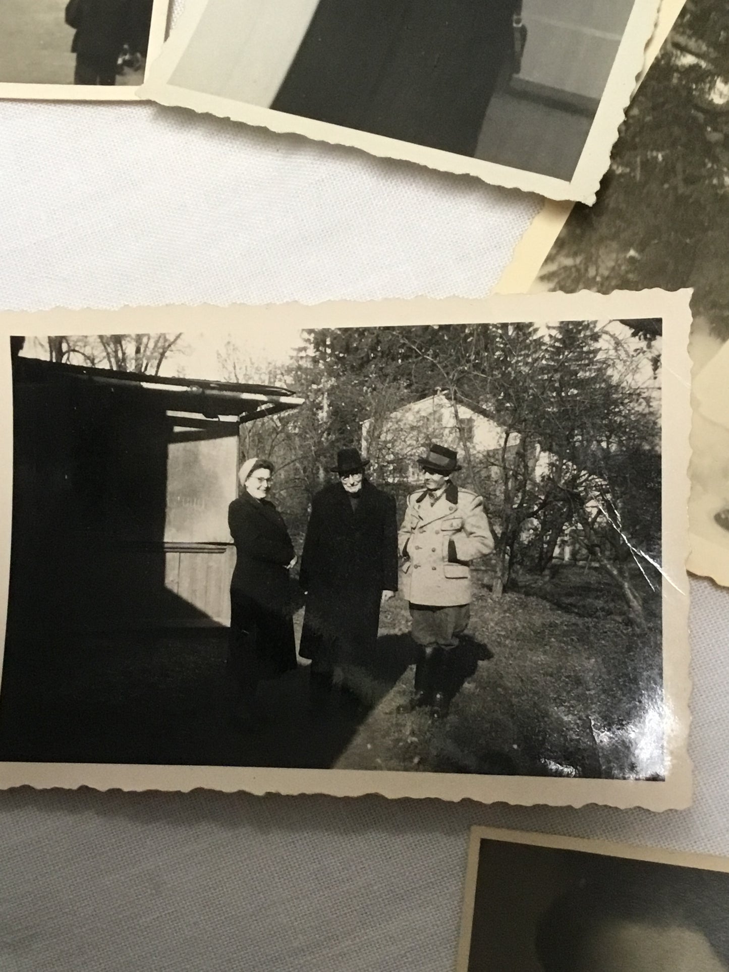 WW11 German Photo Album plus 14 Photos
