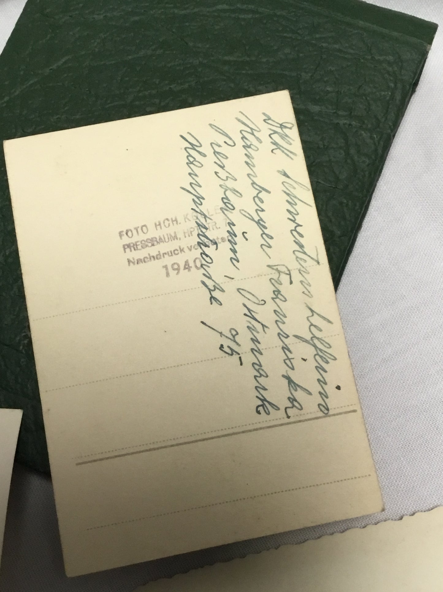 WW11 German Photo Album plus 14 Photos