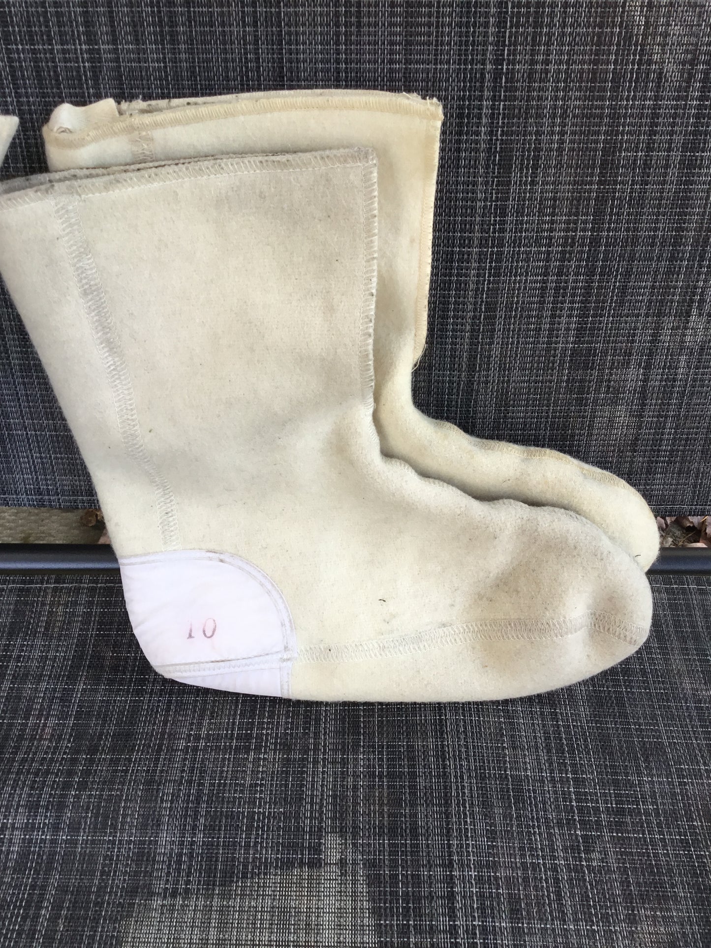 Canadian Military Wool,Mukluck Liners 9,10,11,12