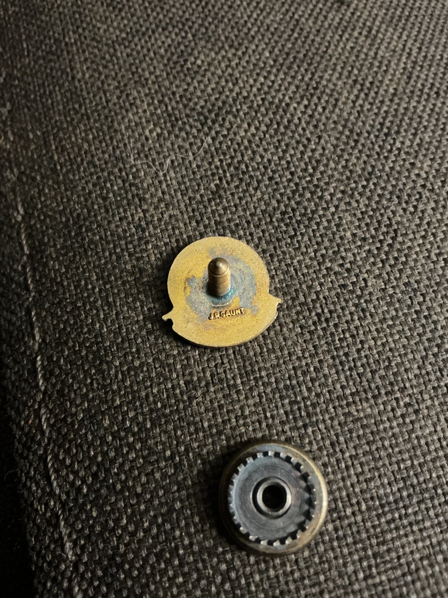 Army Navy & Air Force Veterans Life Time Member In Canada Screw Back