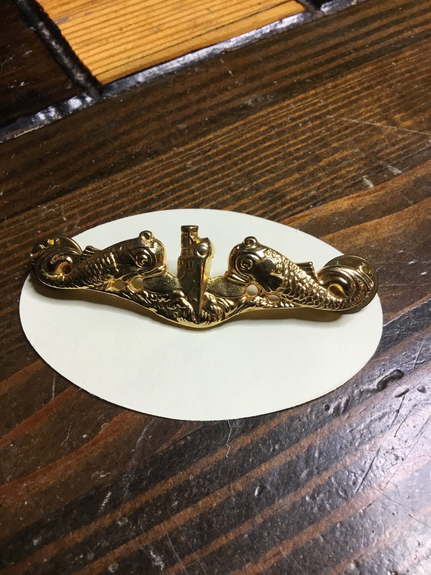 post war U.S. Navy Submarine Officer’s Badge
