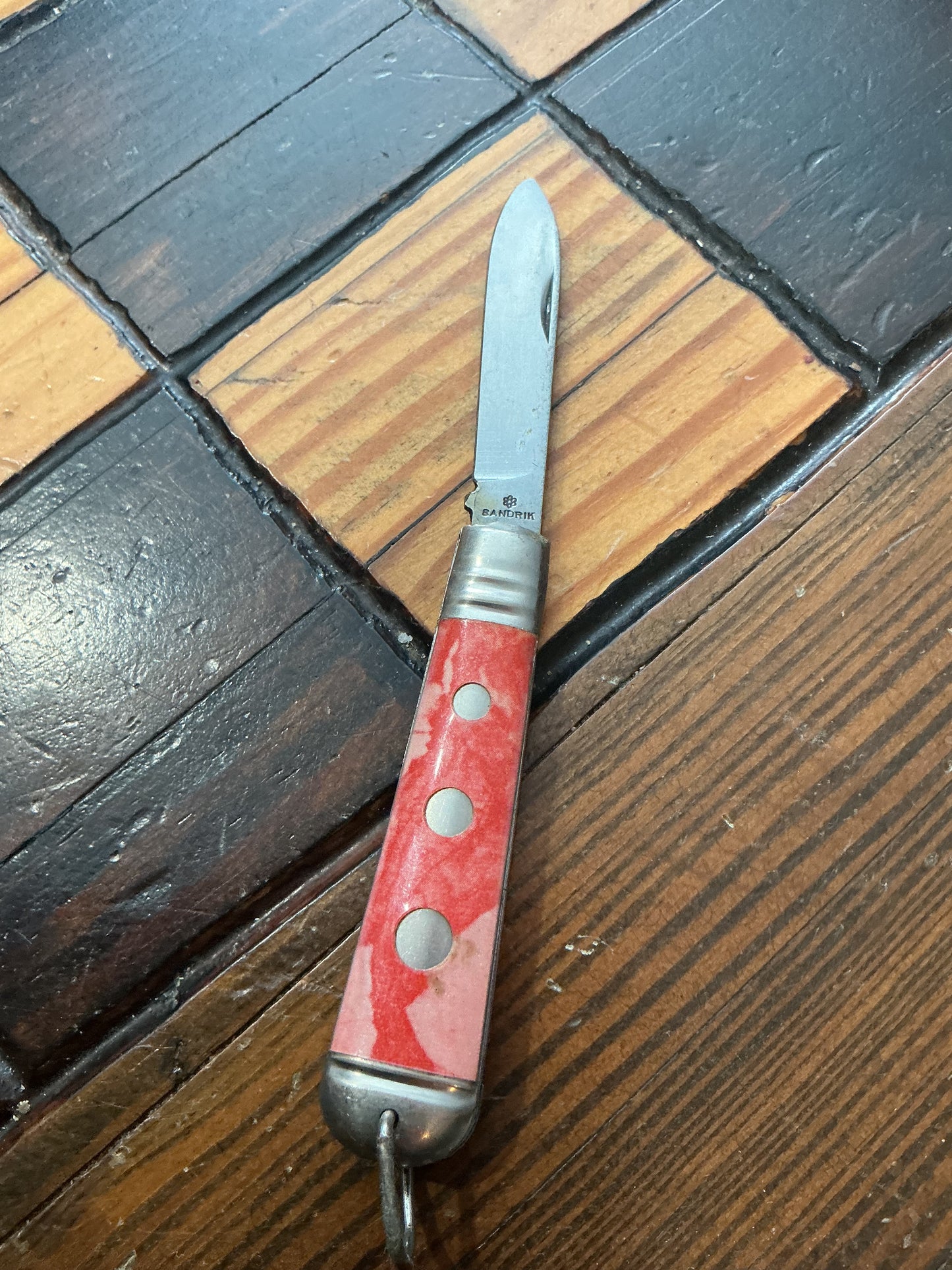 Vintage Czechoslovakian Folding Pocket Knife