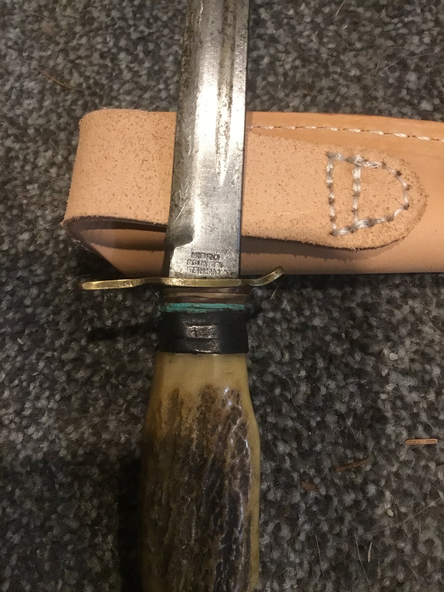 Bone Handle Hunting Knife ;Germany