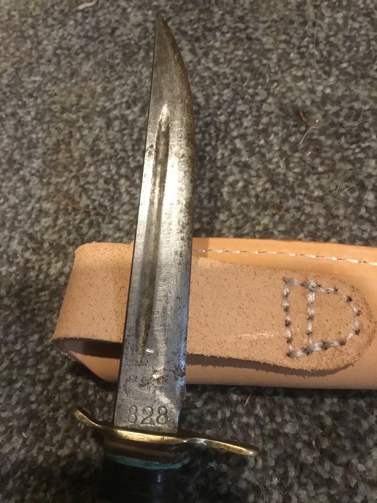 Bone Handle Hunting Knife ;Germany