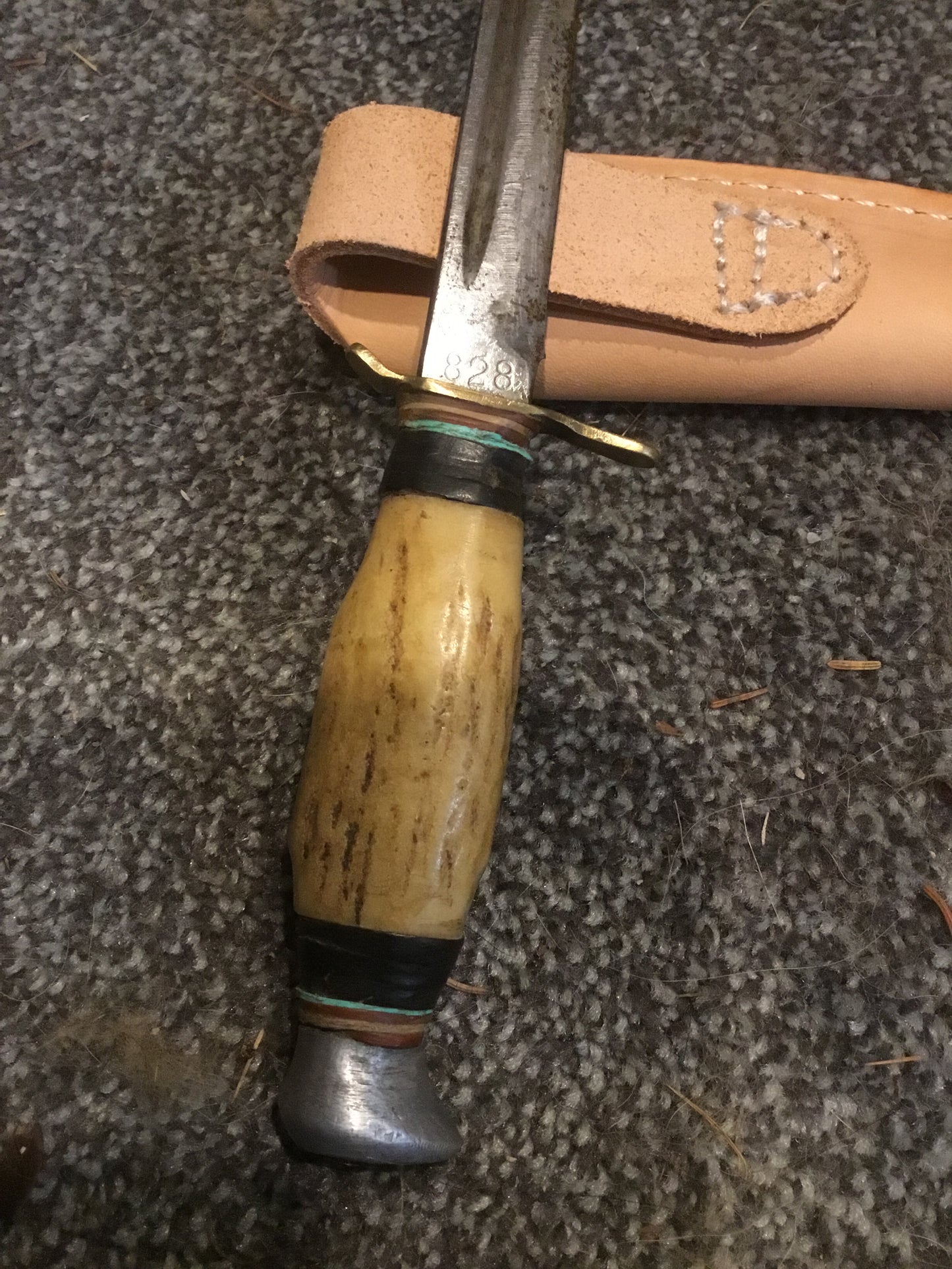 Bone Handle Hunting Knife ;Germany