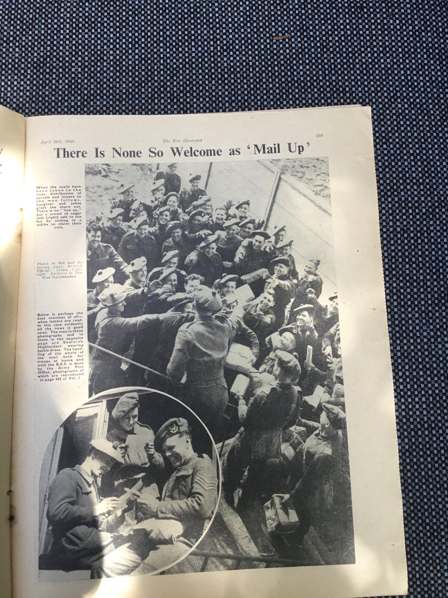 WW11 The War Illustrated Magazine Vol 2 No 34 April 1940