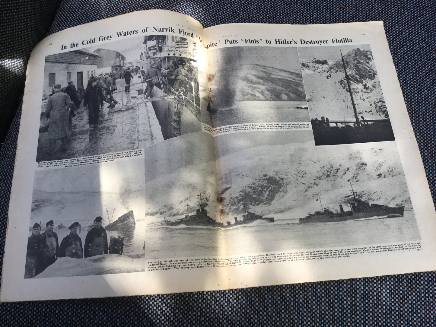 WW11 The War Illustrated Magazine Vol 2 No35 May 1940