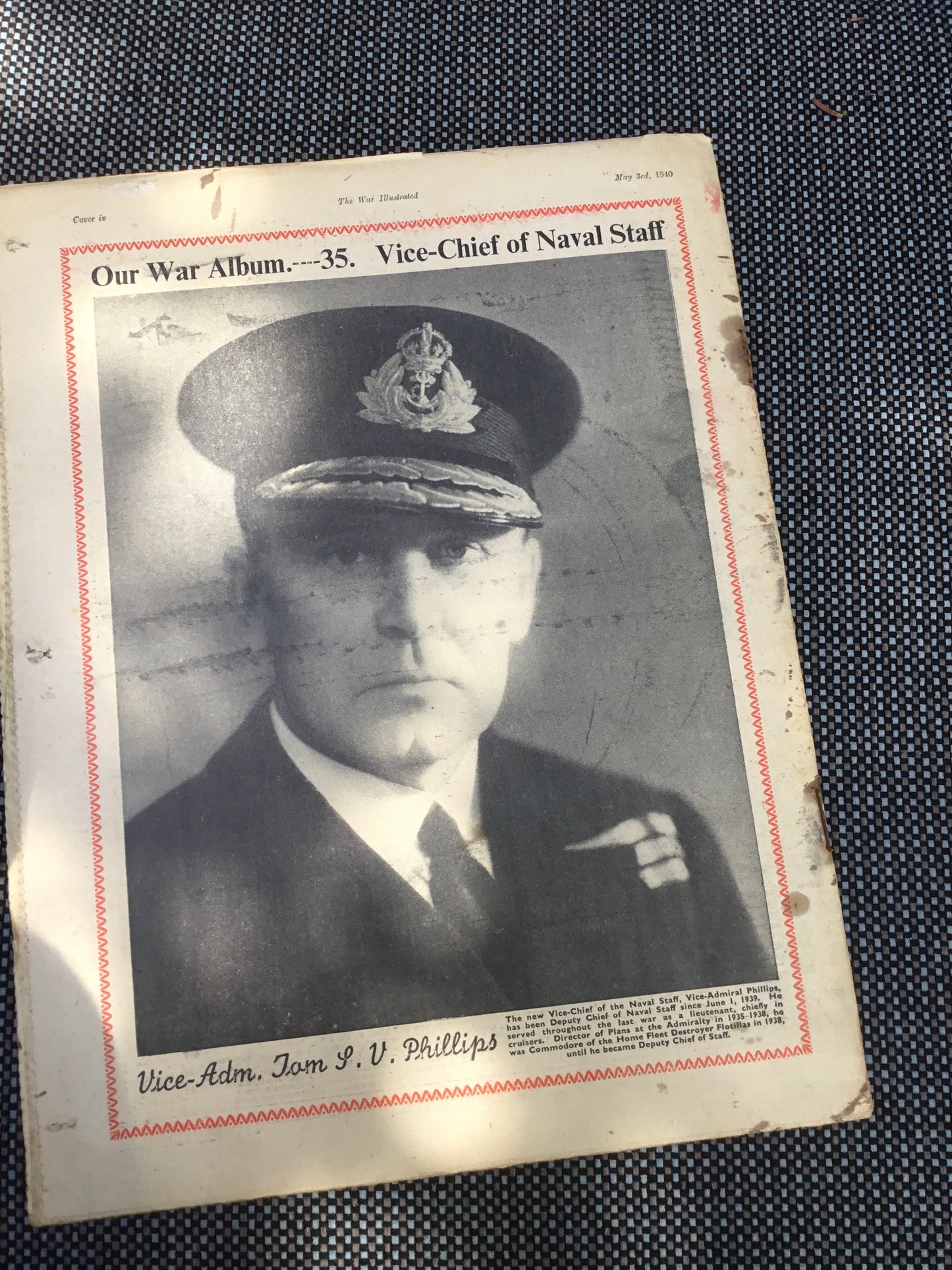 WW11 The War Illustrated Magazine Vol 2 No35 May 1940