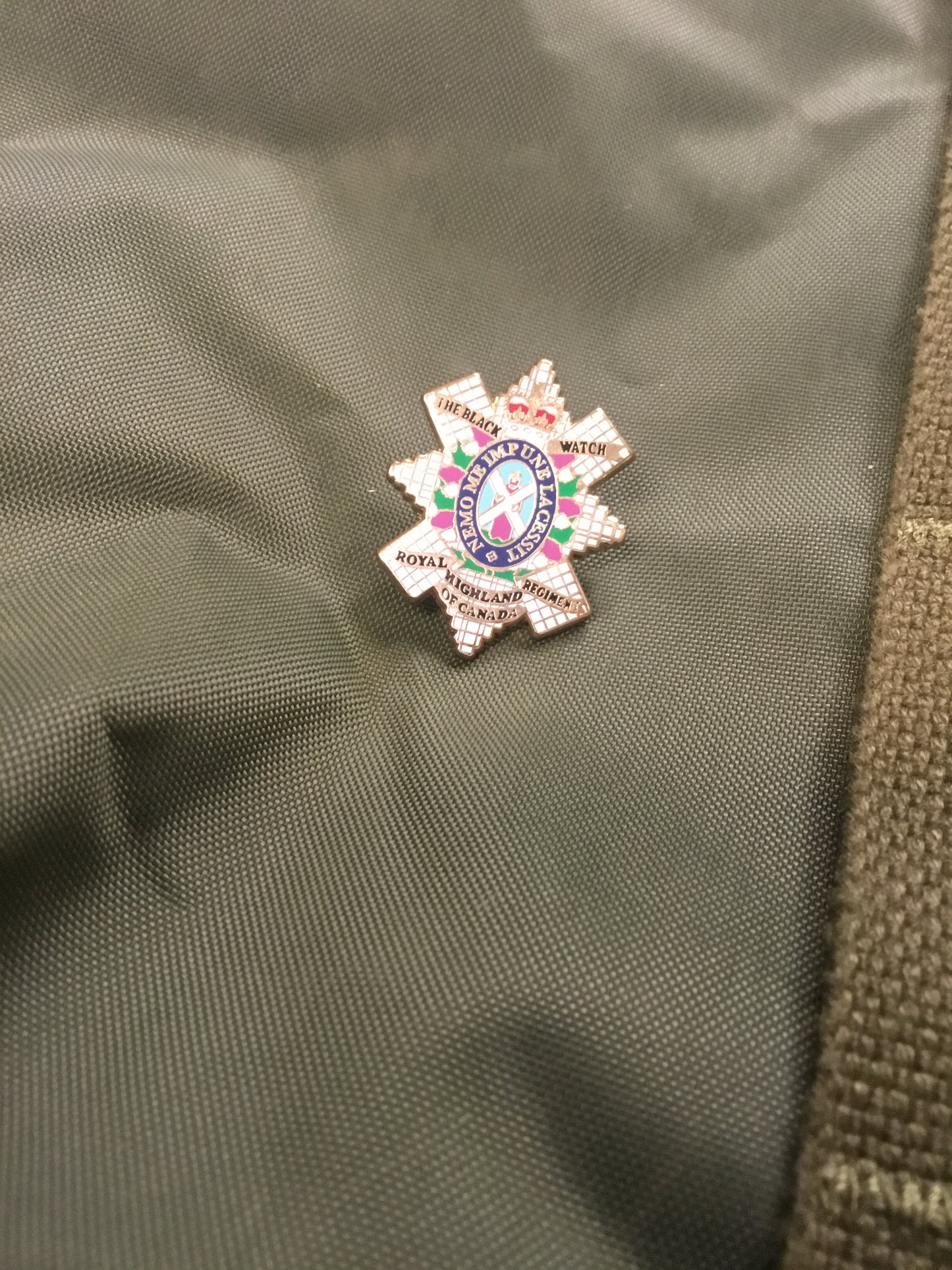 The Black Watch (Royal Highland Regiment) (Canada lapel Pin