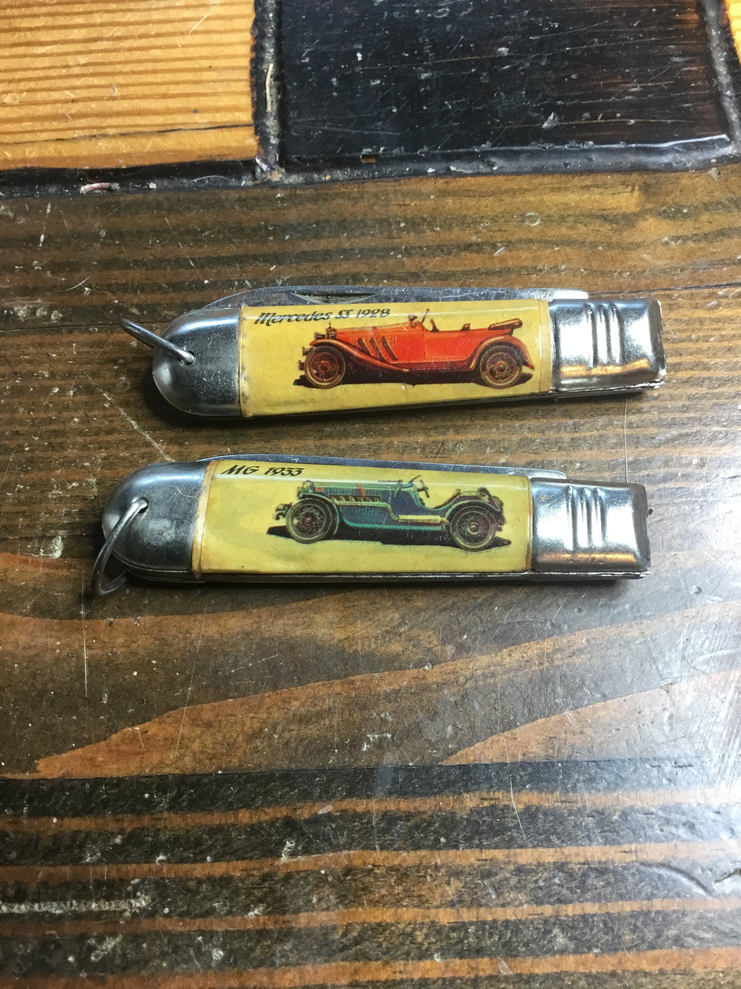 Lot of 2 Automobile Themed Pocket Knives Ireland