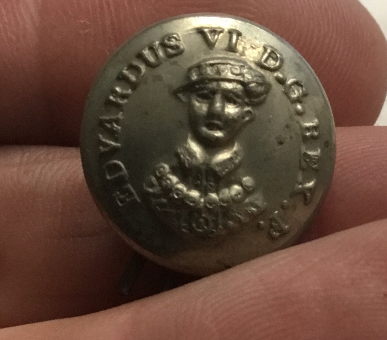 Lot of 10 King Edward VI. D.G. Rex F Buttons