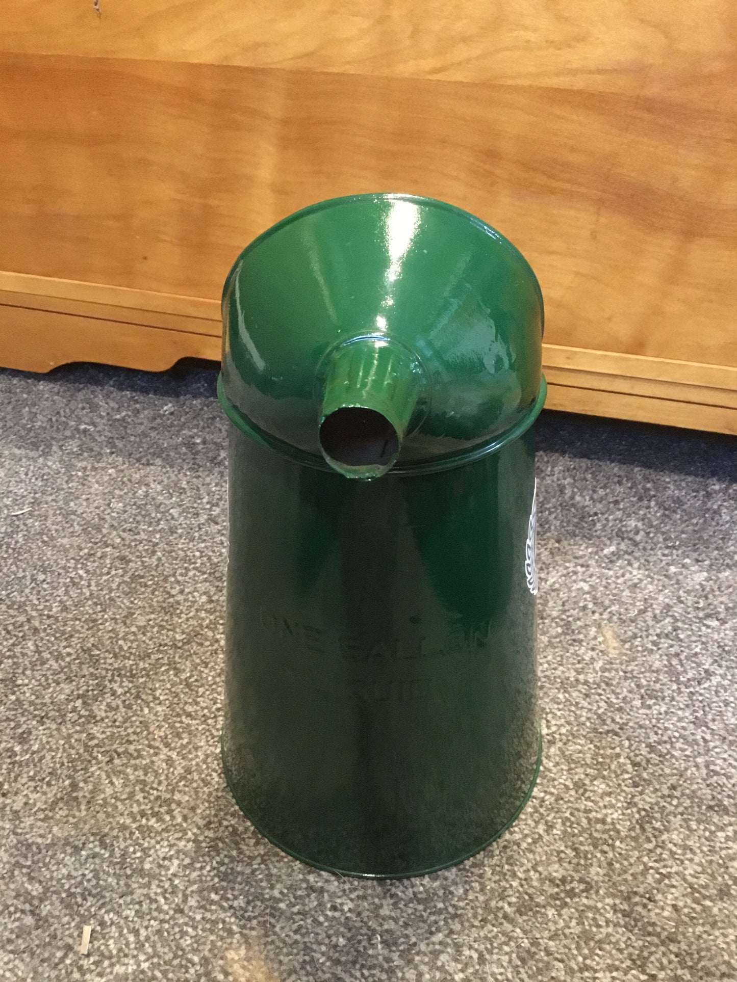 Large Vintage Castrol Oil spout Can 1 gallon