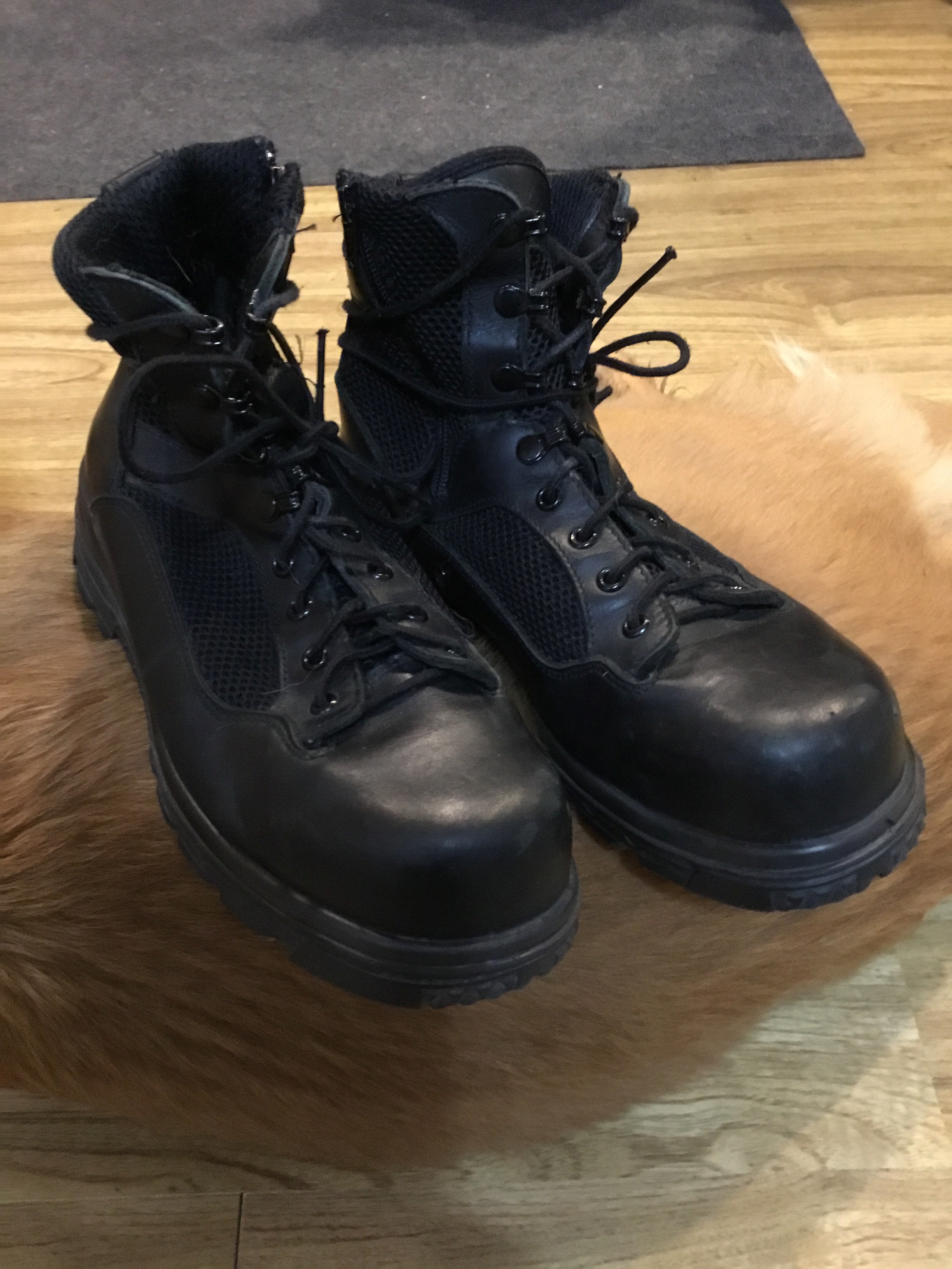 Black navy boots best sale