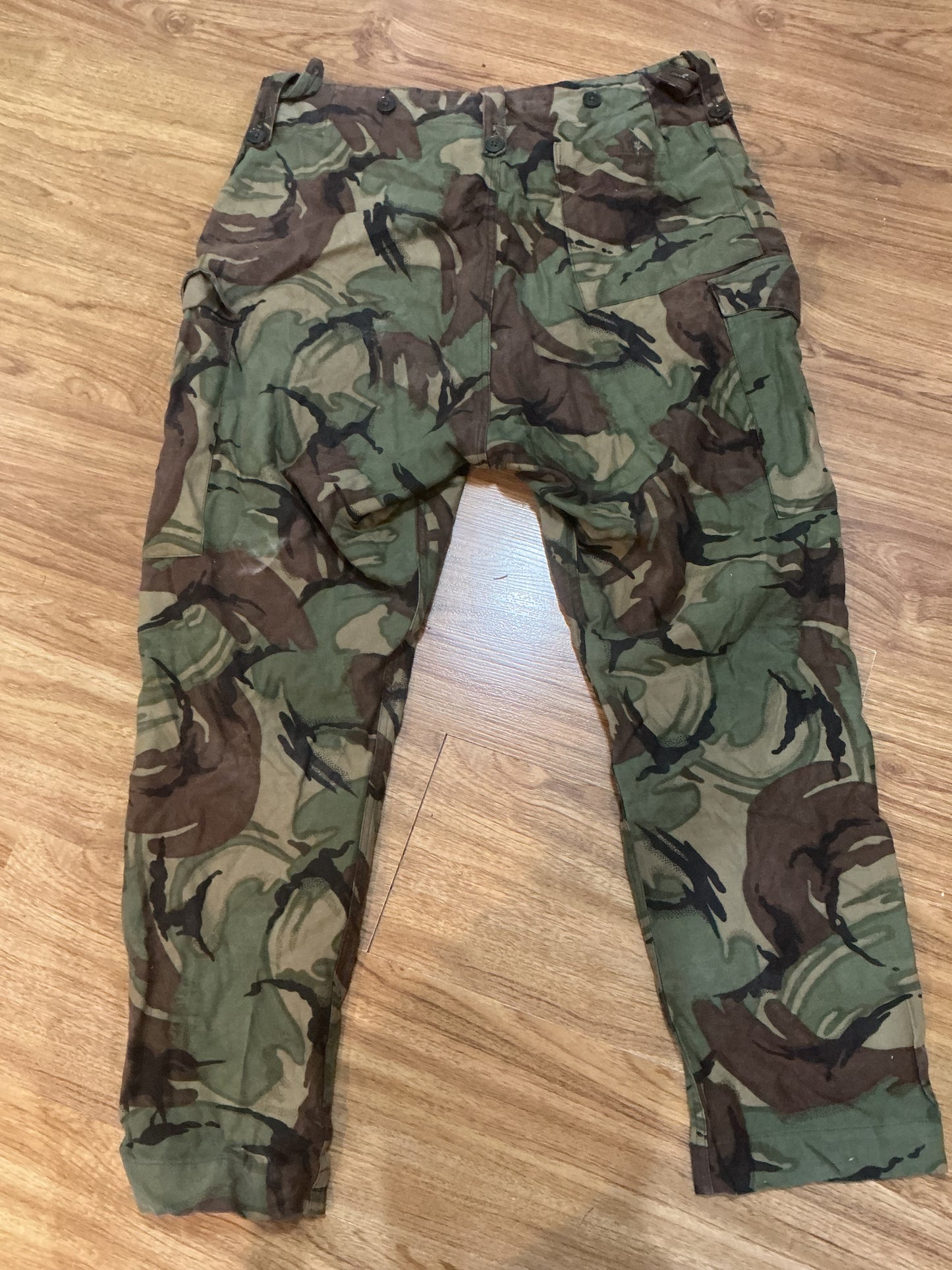 Vintage British Military DPM Pants WAIST 36