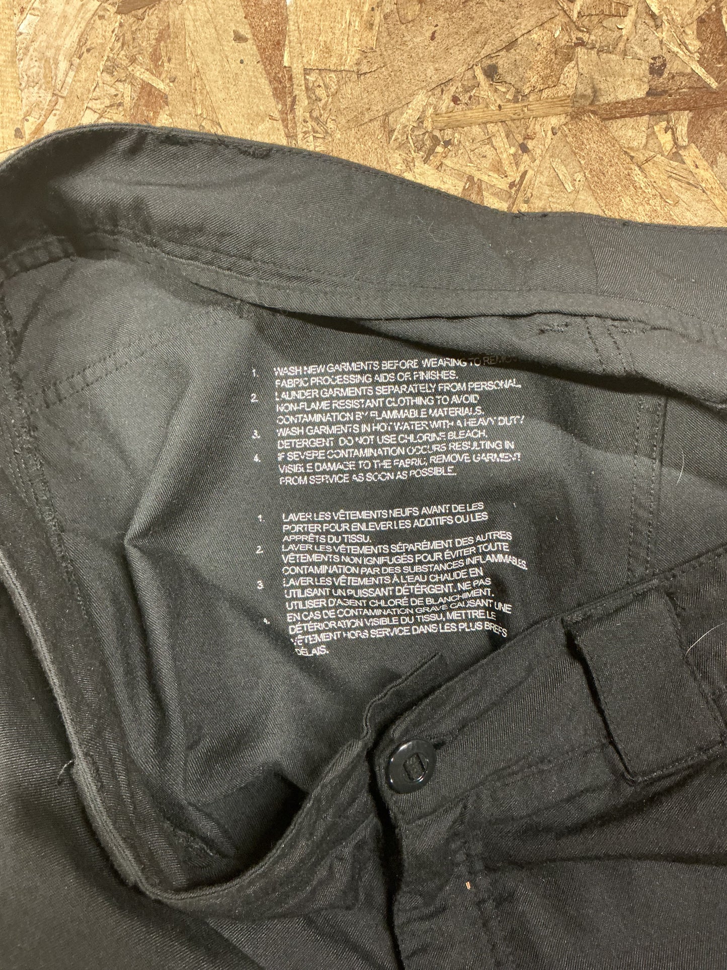 Canadian Navy Combat Pants Zippered Pockets Size XL