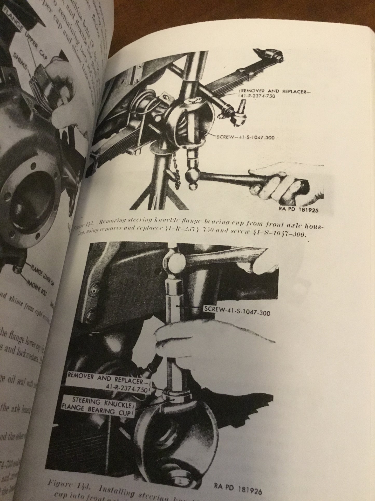 JEEP 1/4-TON 4x4 UTILITY TRUCK M38A1 AND 1/4-TON 4x4 FRONT LINE AMBULANCE M170