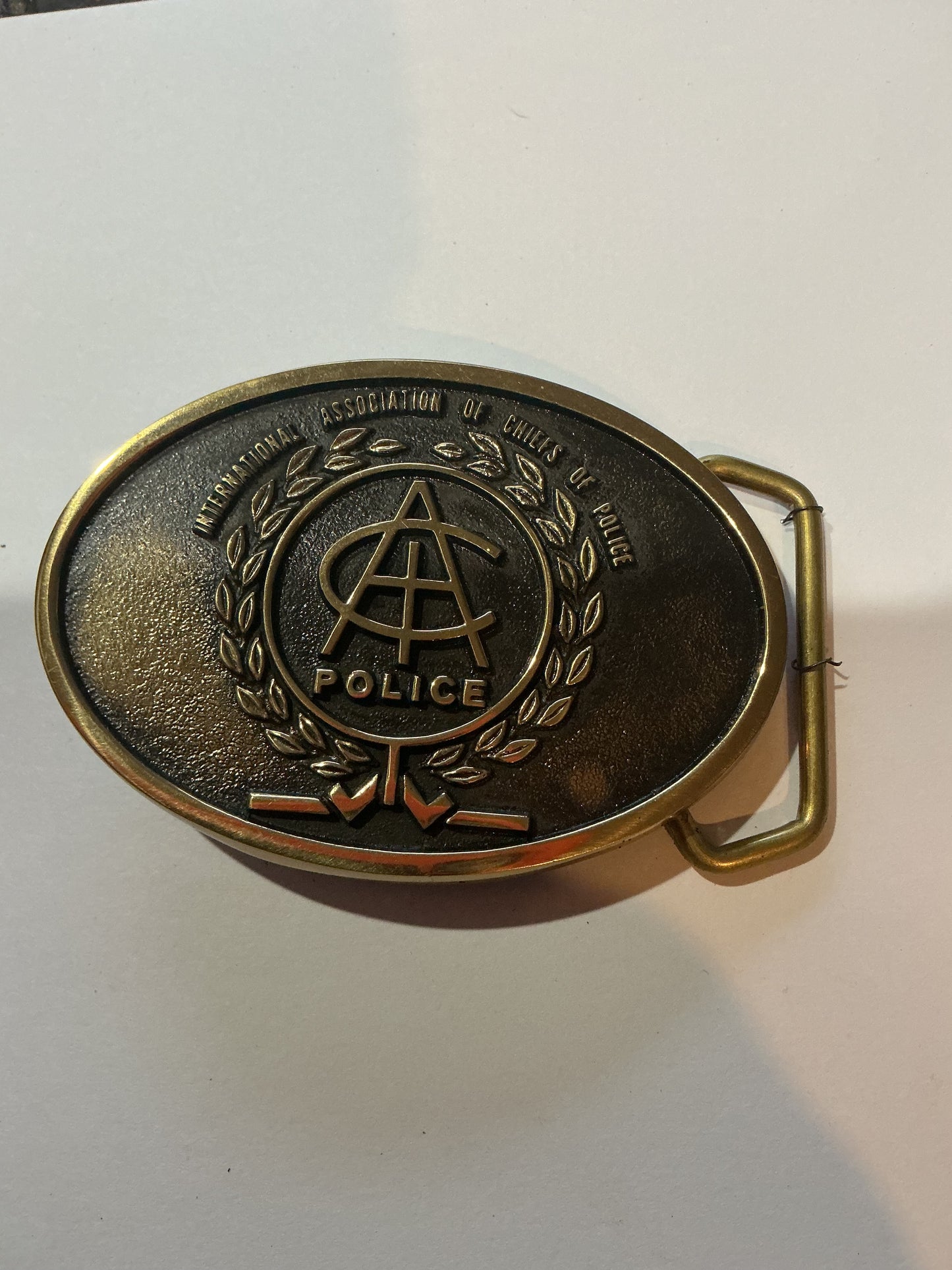 International Association of chief of police Belt Buckle