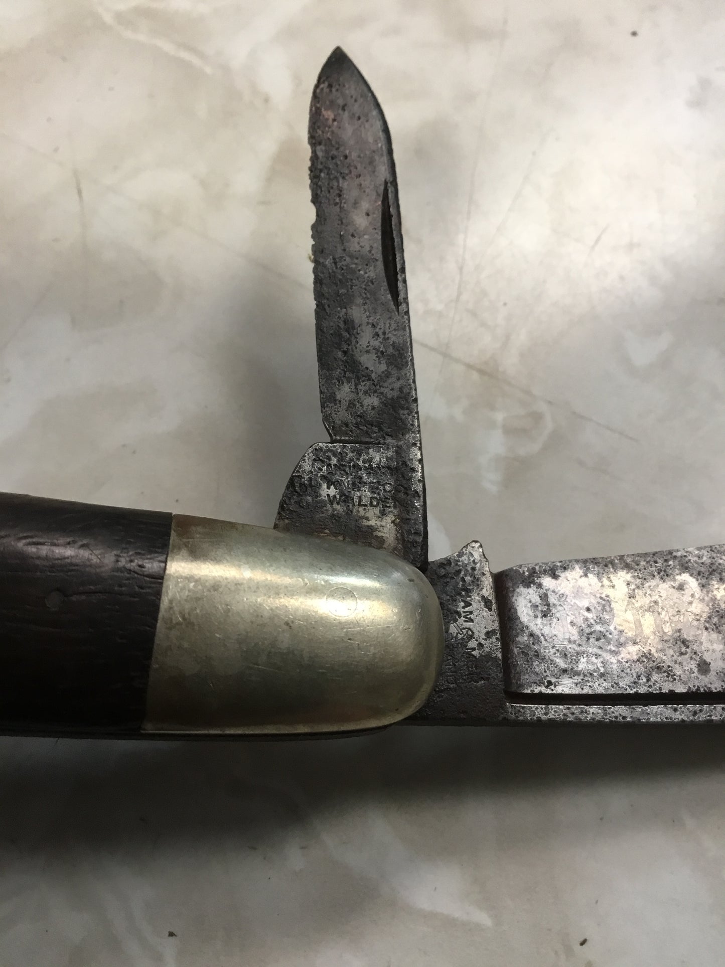 Early Two Blade Pocket Knife