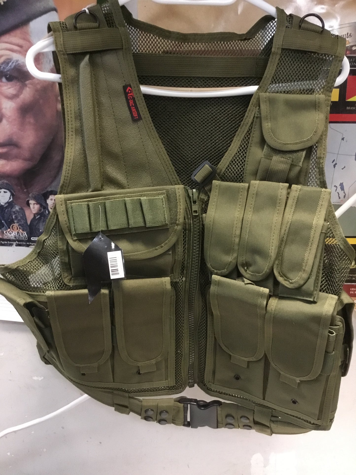 C-Tac Tactical Vest ,Coyote Brown