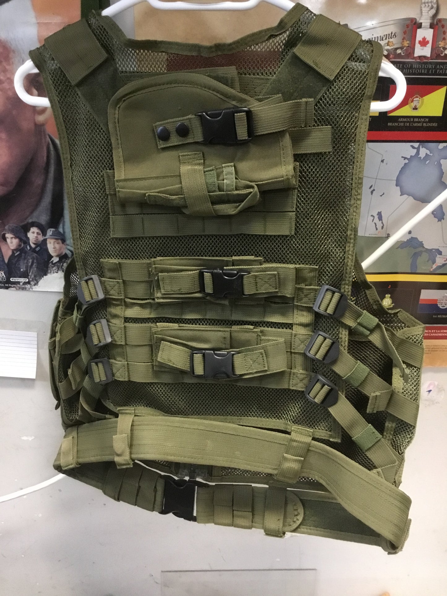 C-Tac Tactical Vest ,Coyote Brown