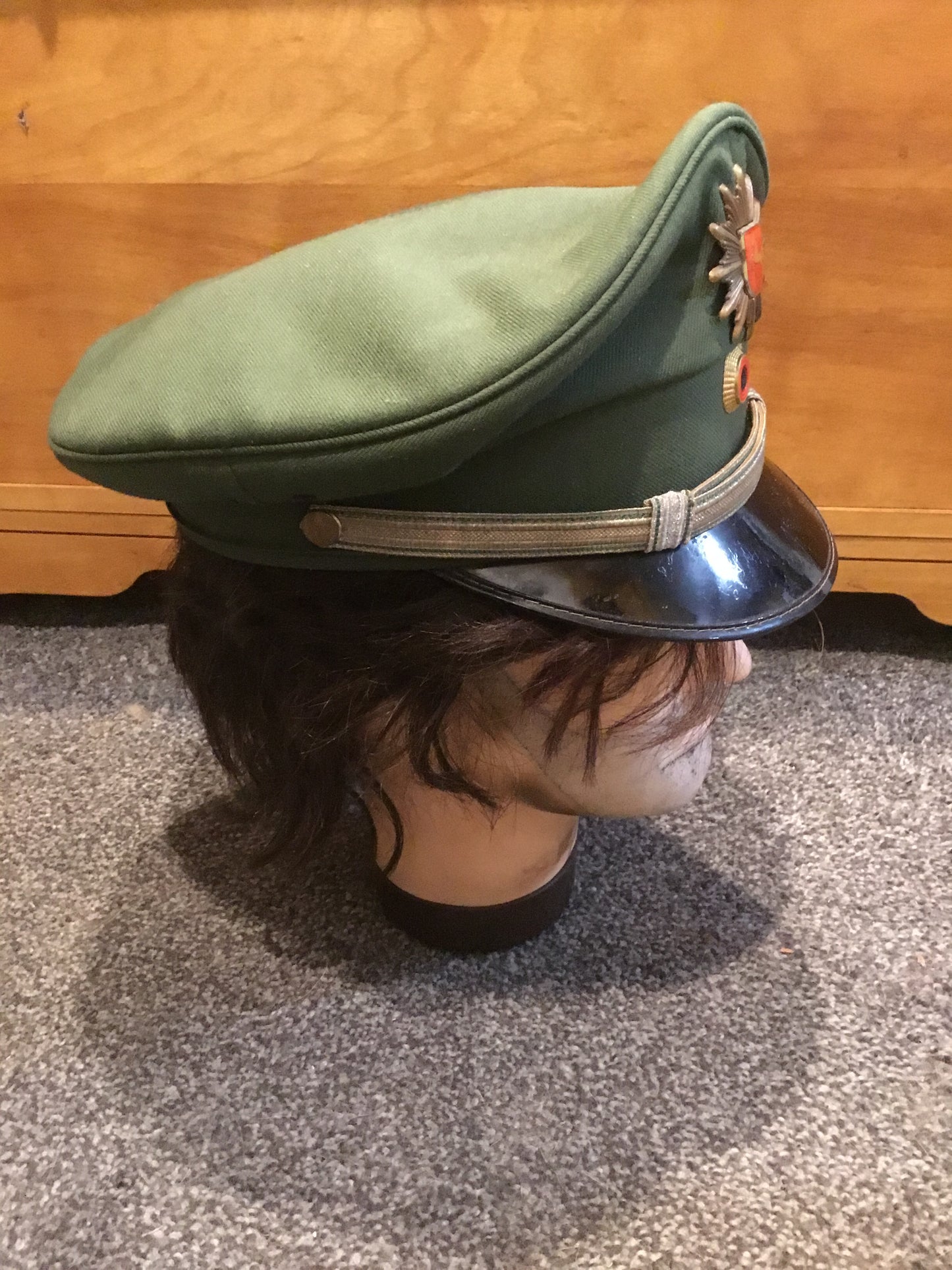 West German Niedersachsen State Police Peak Cap Hat