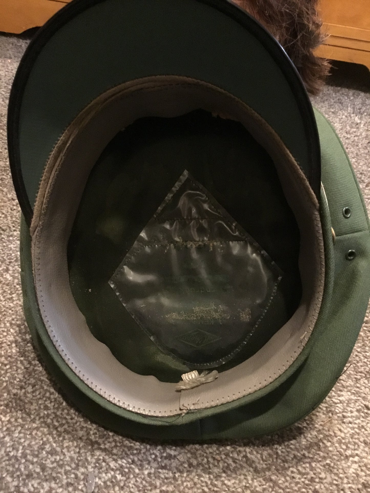 West German Niedersachsen State Police Peak Cap Hat