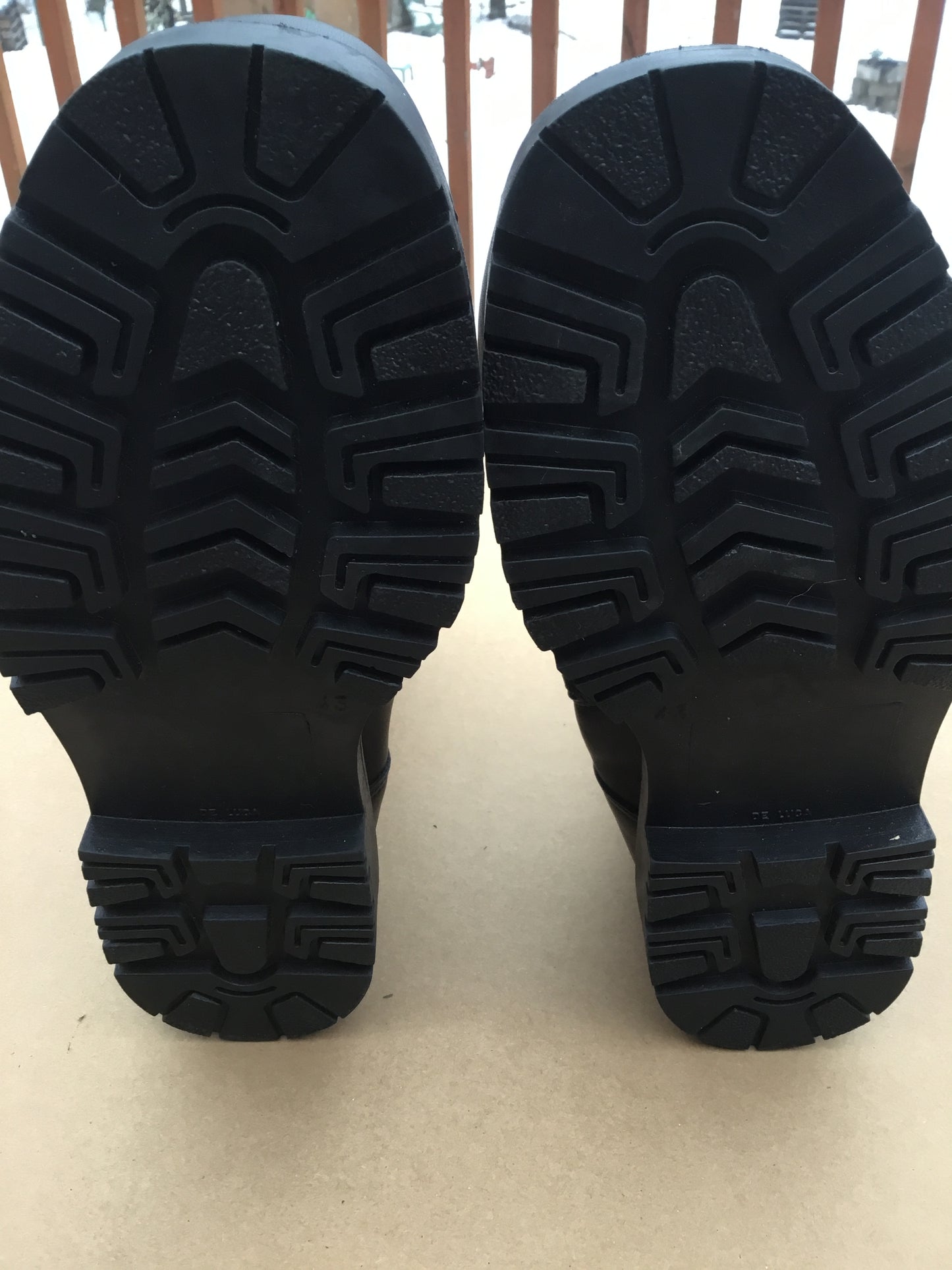 Zipper up Military Officers Dress Boots Size 9.5
