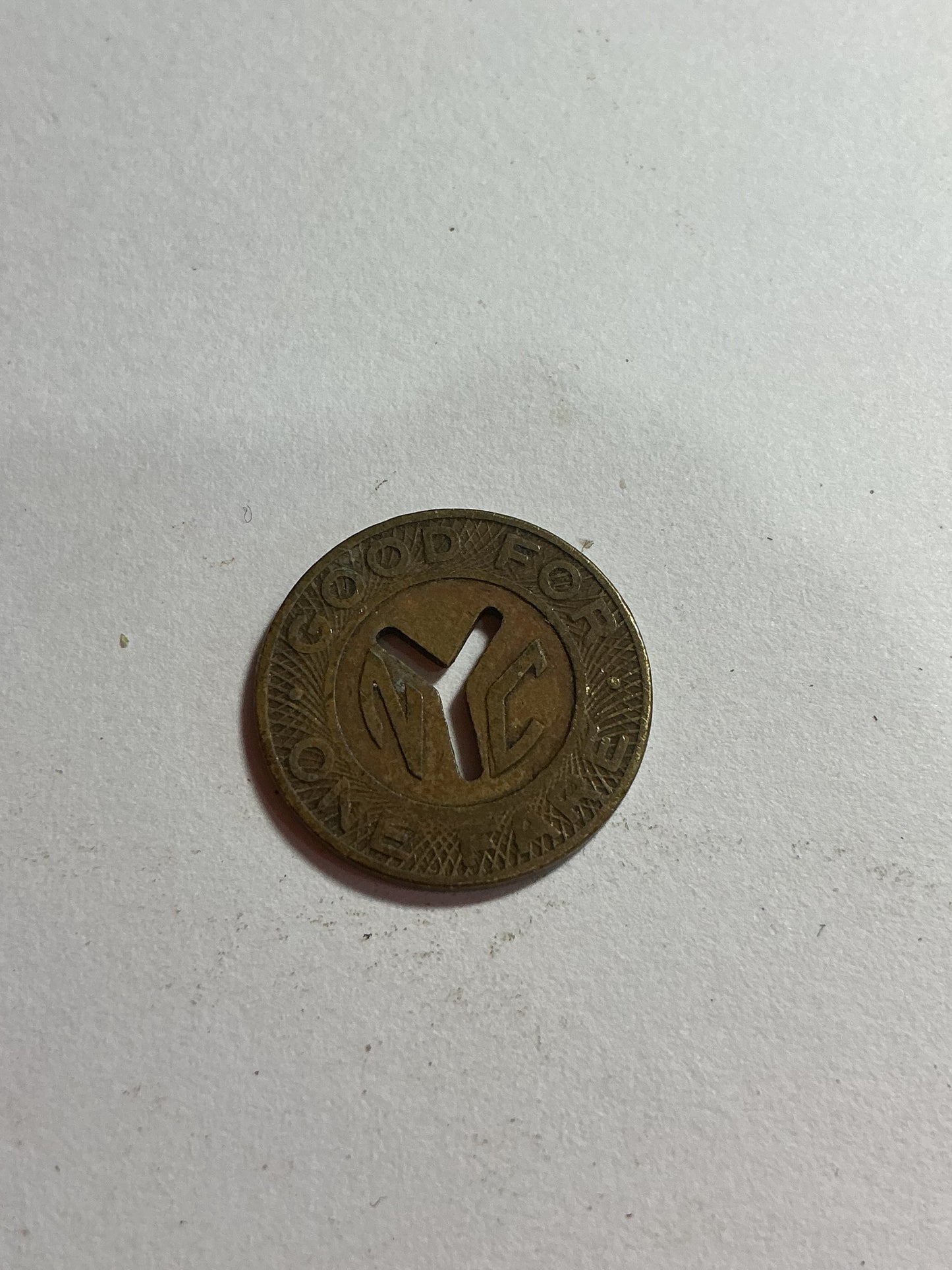New York City, NY Transit Authority Transit Trolley Token - New York