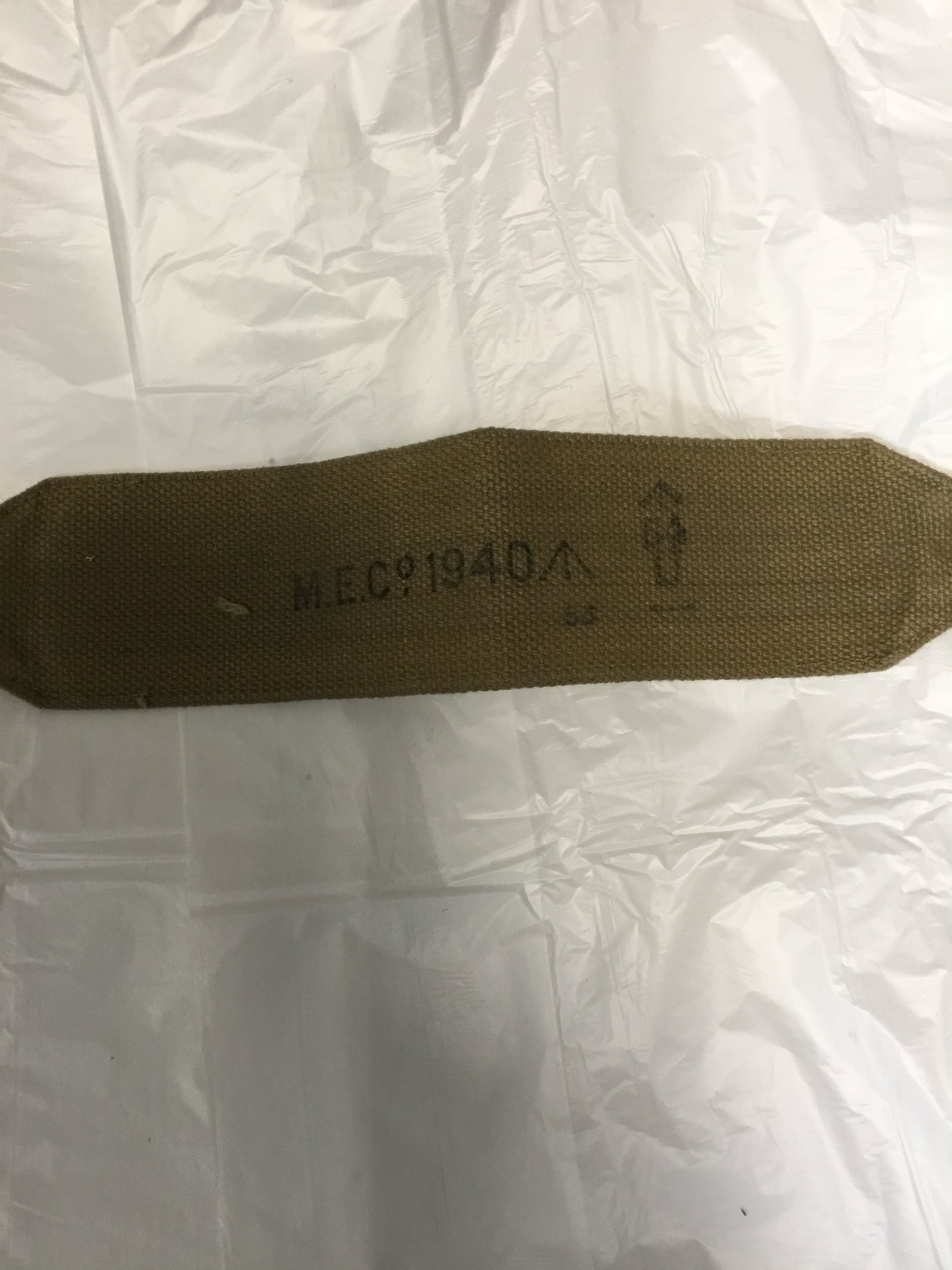 WW11 British Webbing Strap 1940 , 27.5 Inches