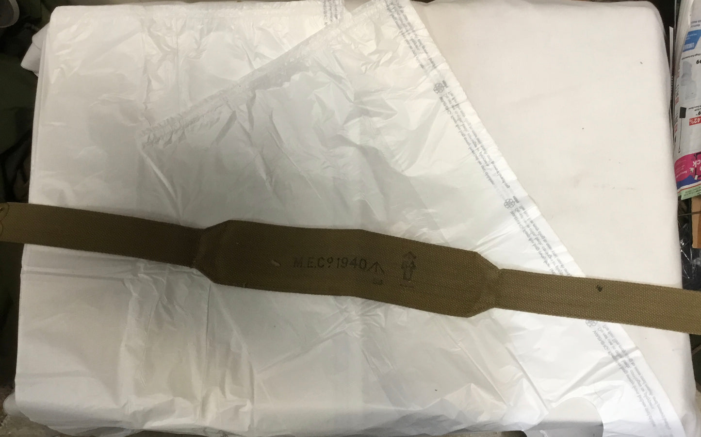 WW11 British Webbing Strap 1940 , 27.5 Inches
