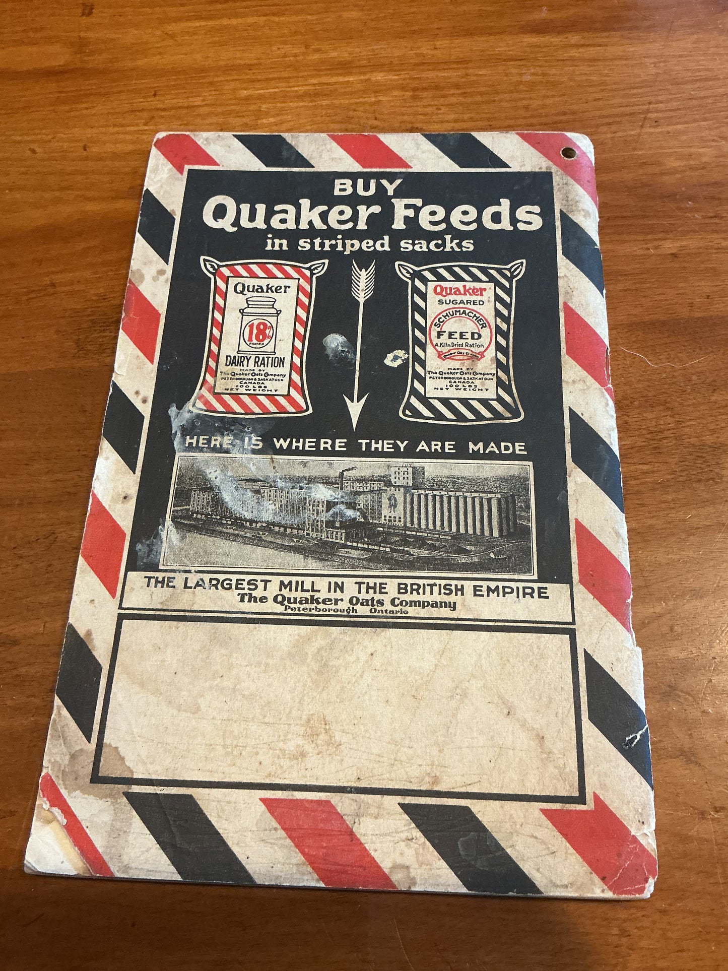 The Dairy Cow and Bacon Hog Booklet by The Quaker Oats Company