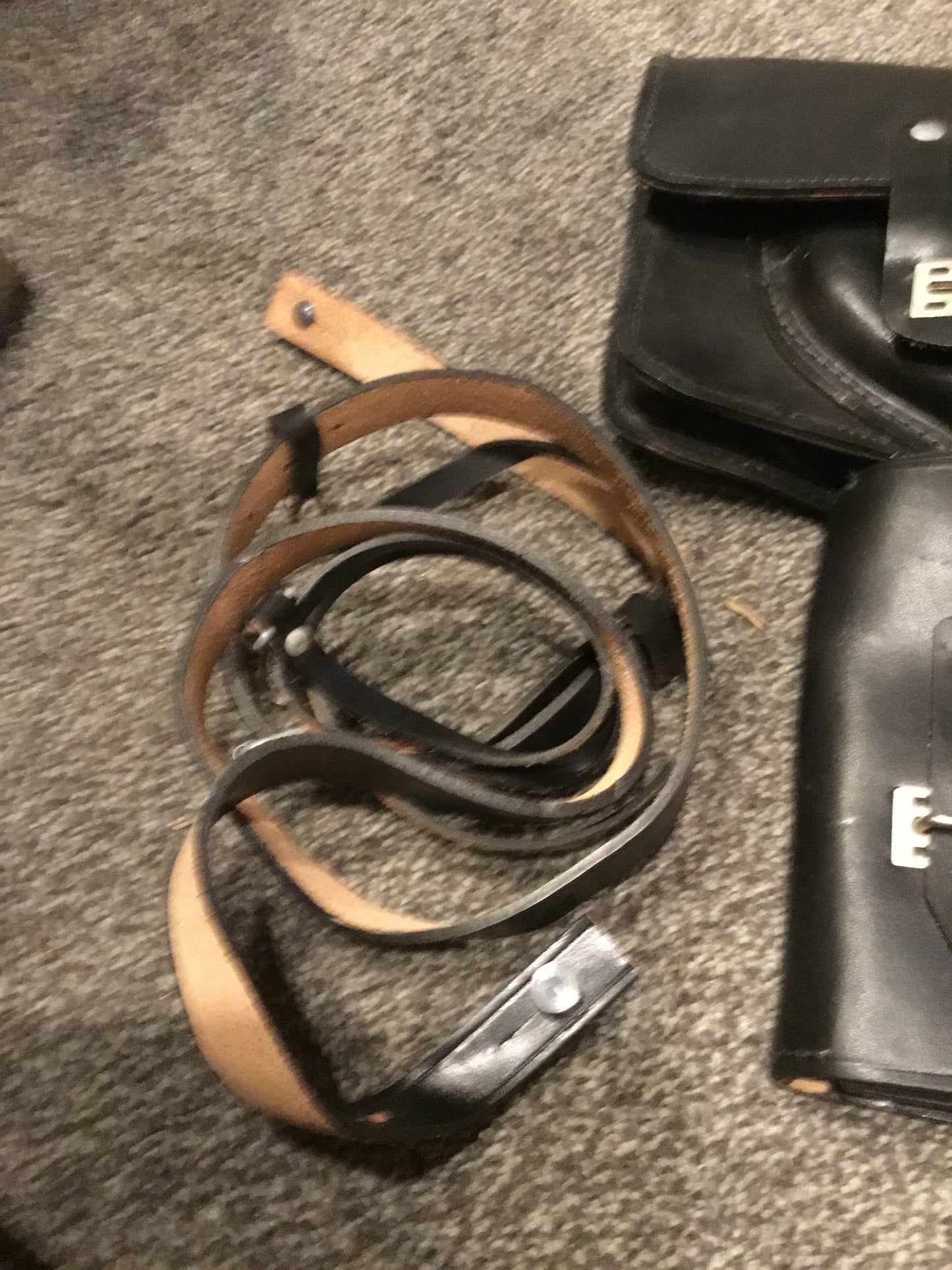 East German Leather Flare Gun Holster