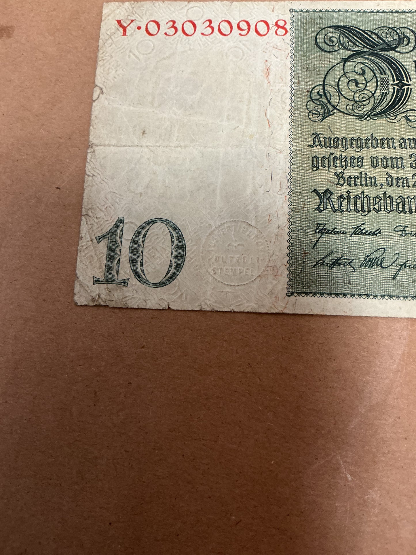 10 Reichsmarks, Germany, 1929