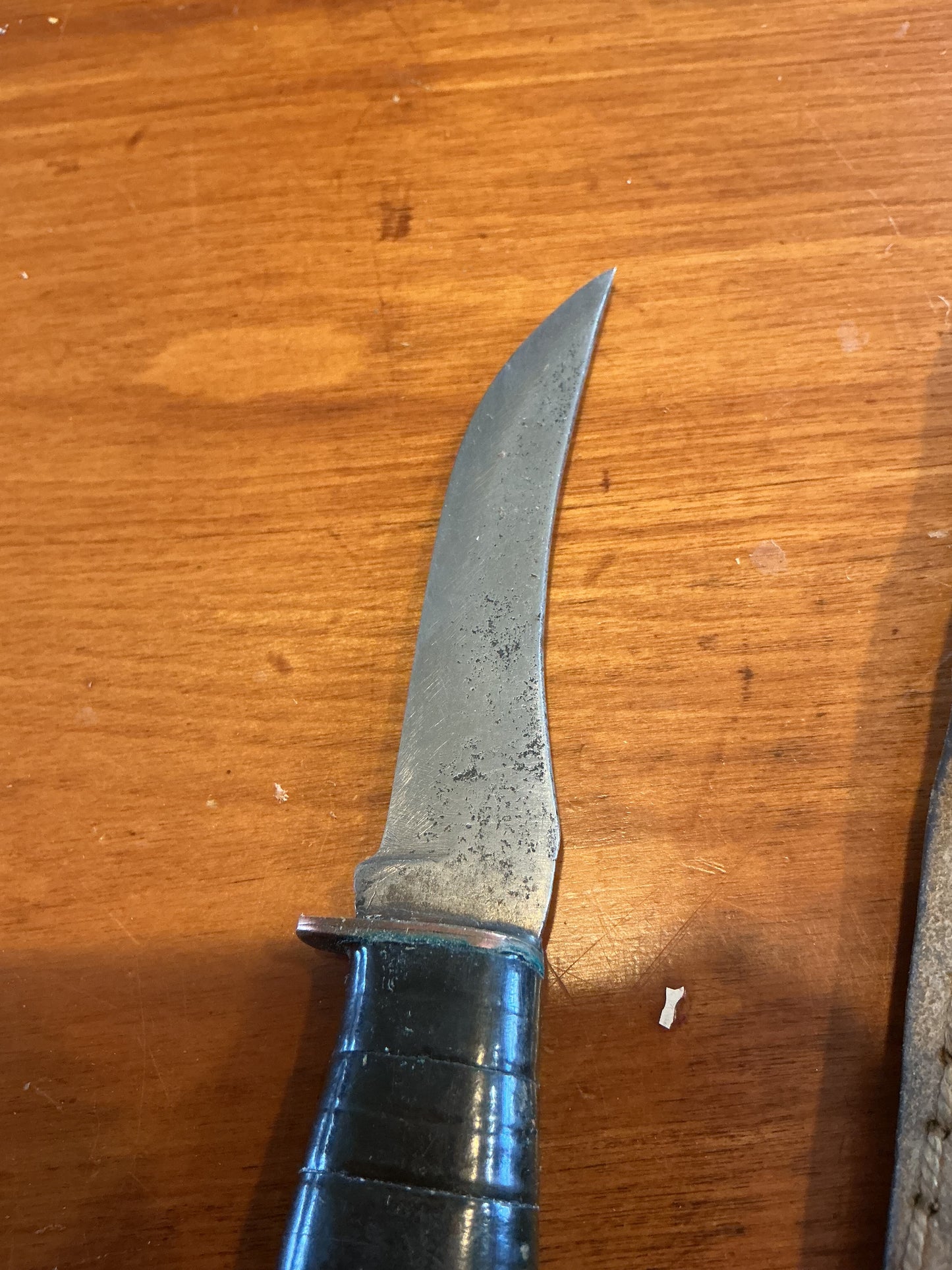 Small Fix Fixed Blade Knife Leather Sheath