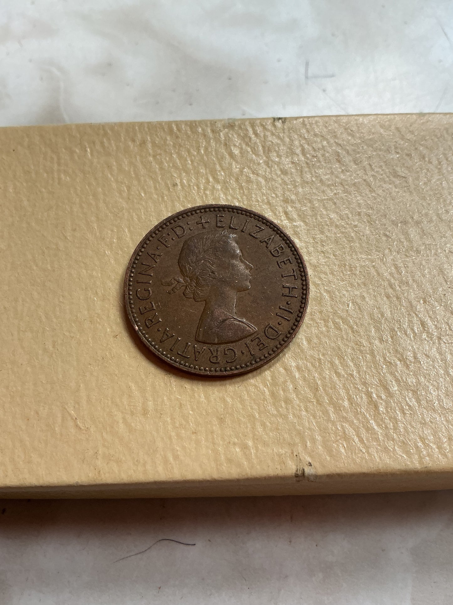 1966 United Kingdom Half Penny