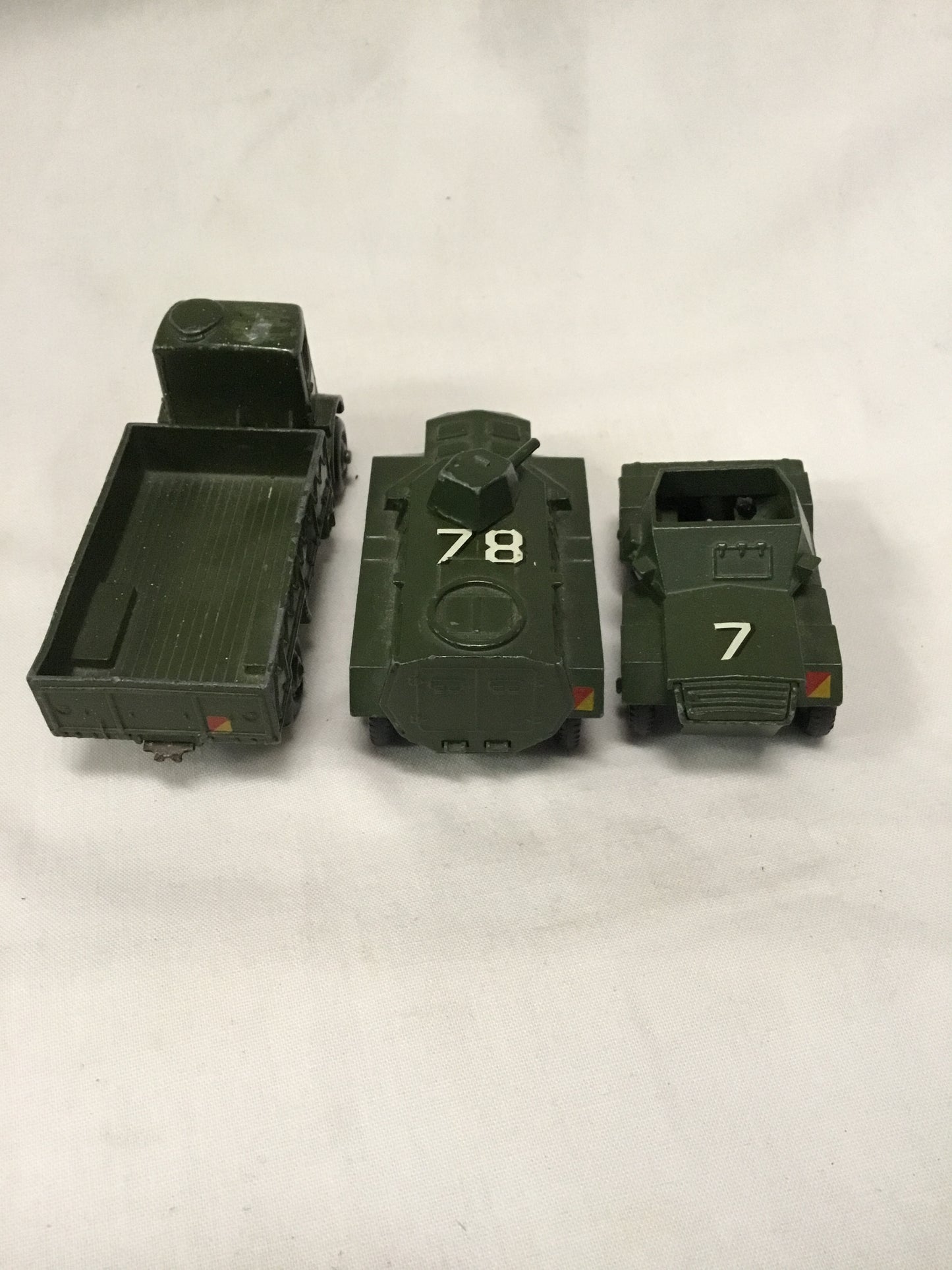 Lot of 3 Military Dinky Vehicles