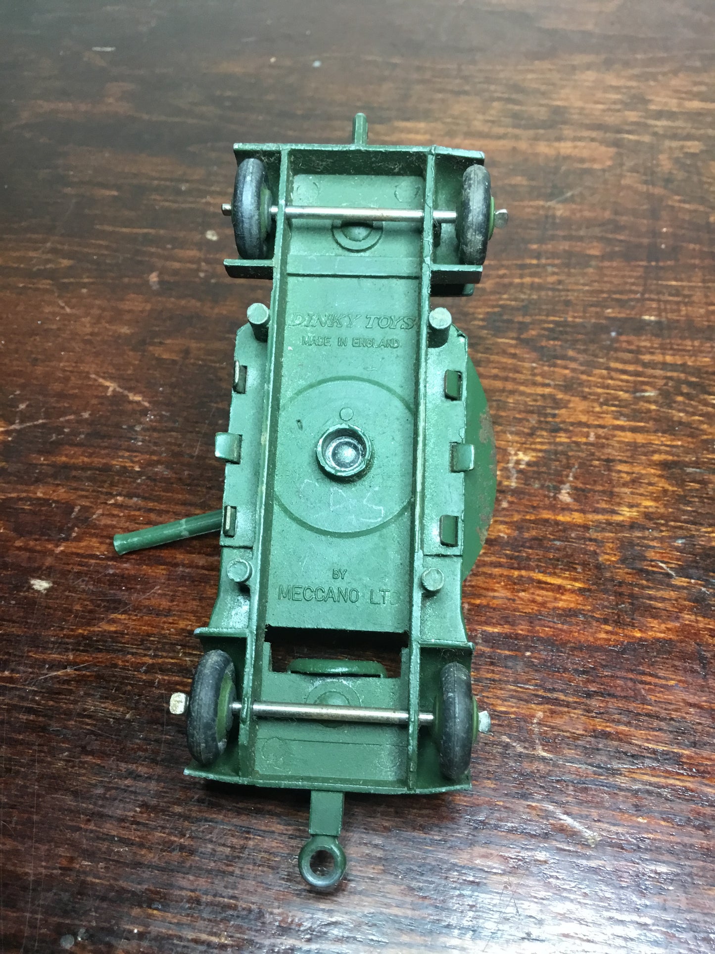Dinky Toys #161B anti aircraft gun/cannon on trailer