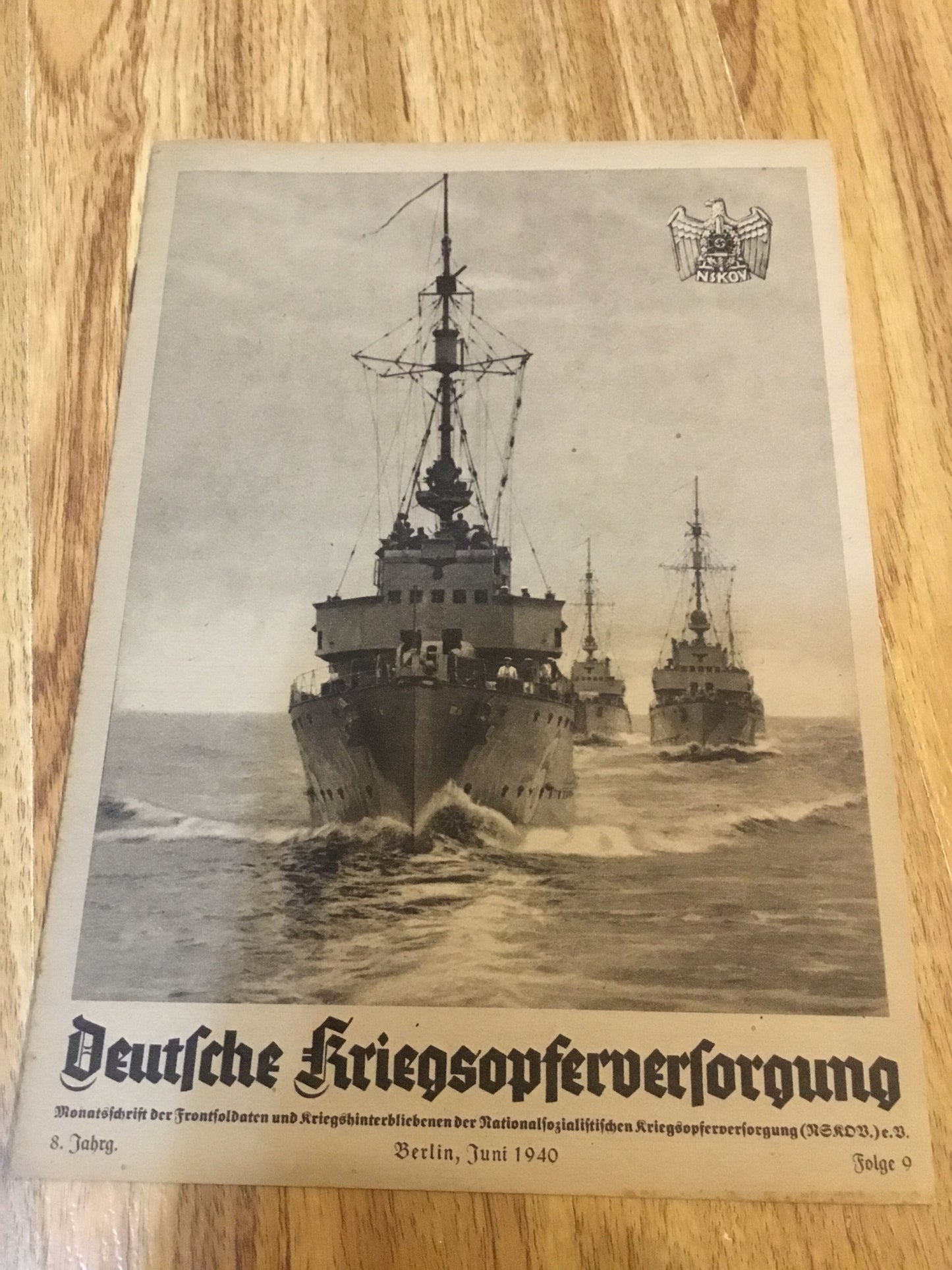 German war casualty supplies Magazine 1940