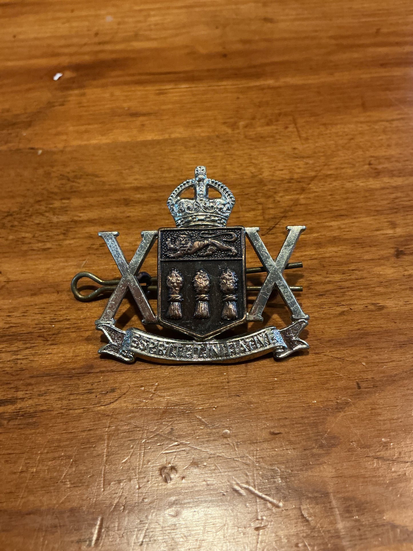 20TH SASKATCHEWAN DRAGOONS (ARMOURED) CAP BADGE