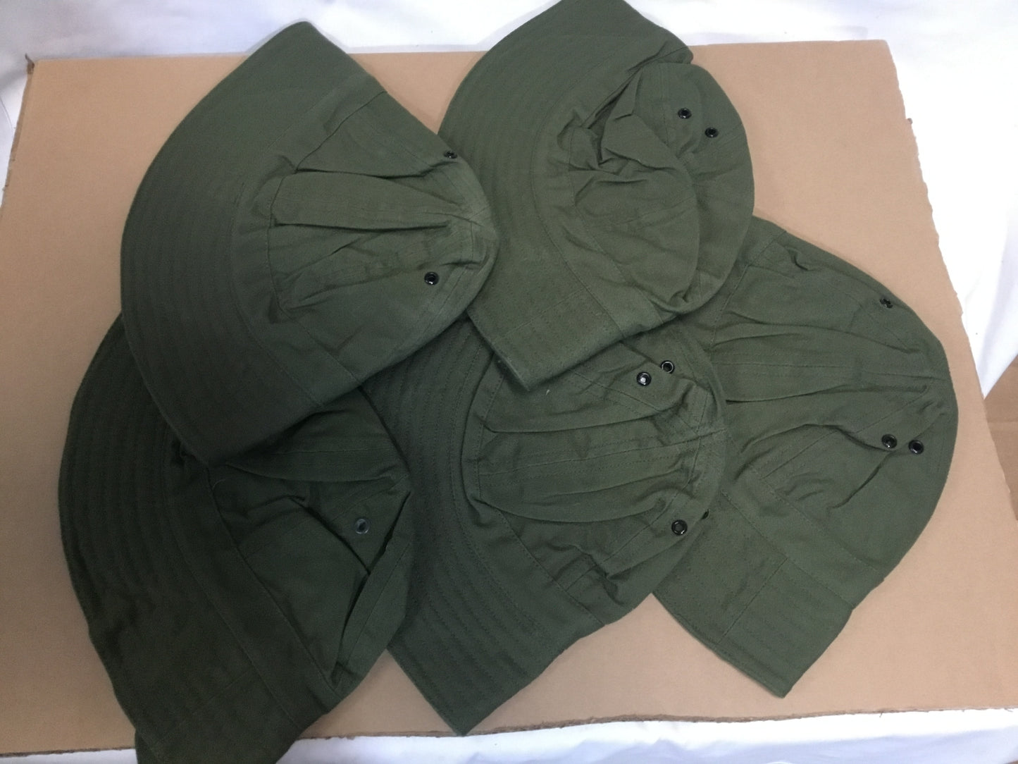Lot of 5 Canadian Forces Bush caps Small