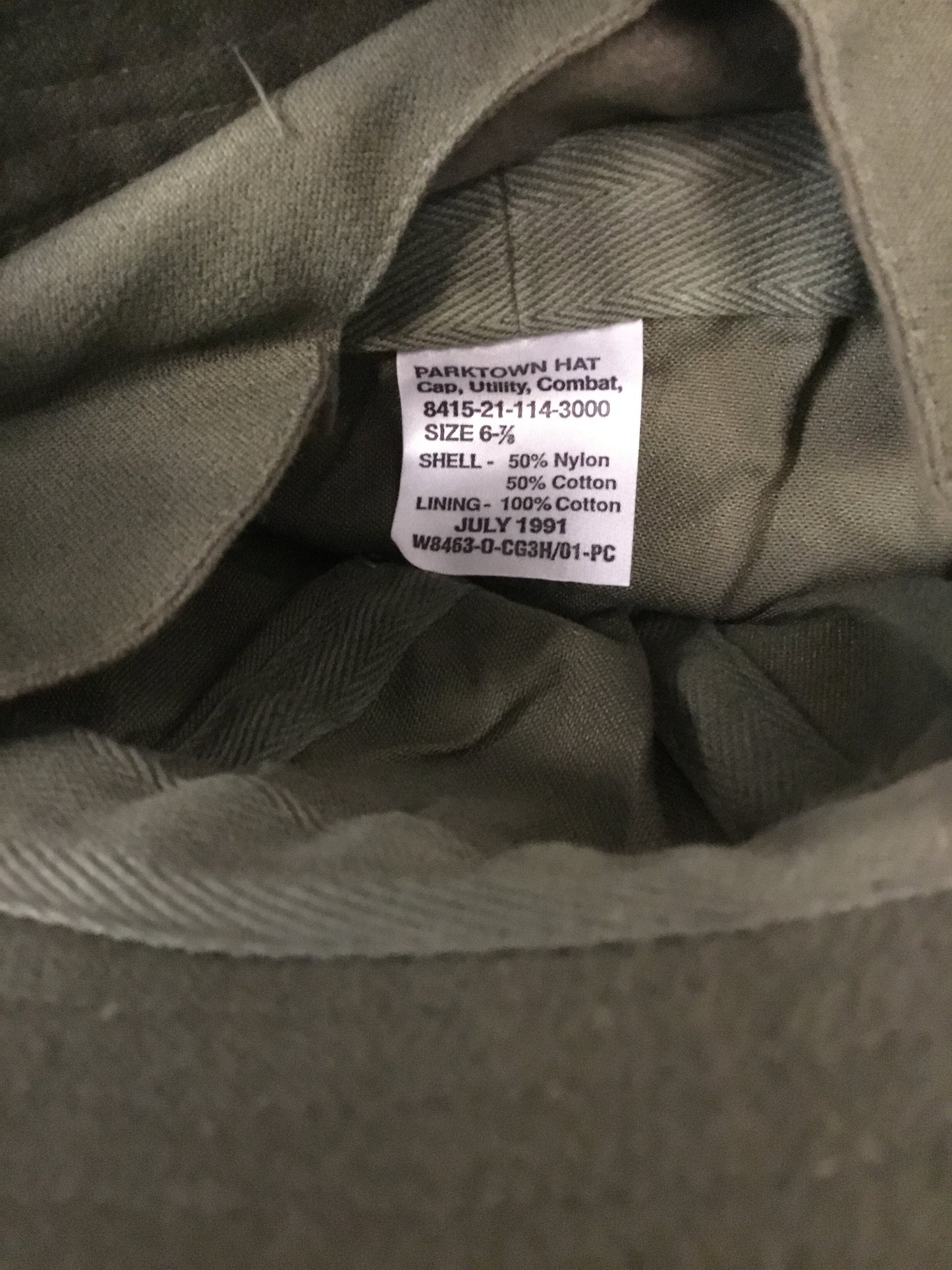 Lot of 5 Canadian Forces Bush caps Small